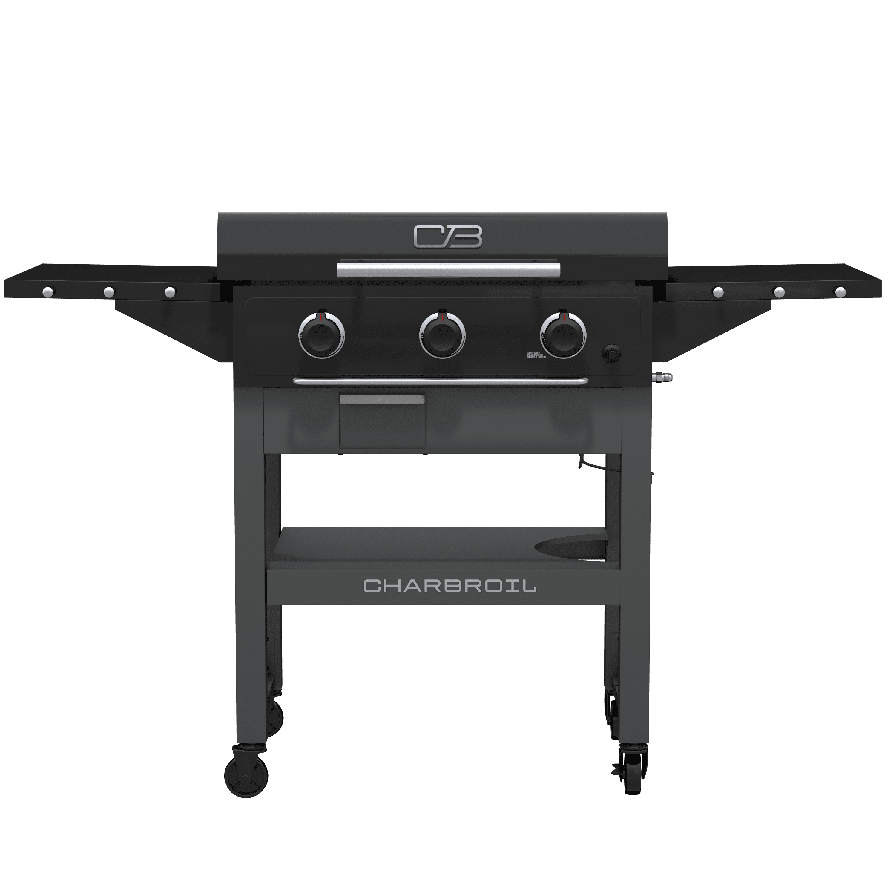 Charbroil Performance Series 3-Burner Propane Gas Griddle with Cart (28 in) fute5