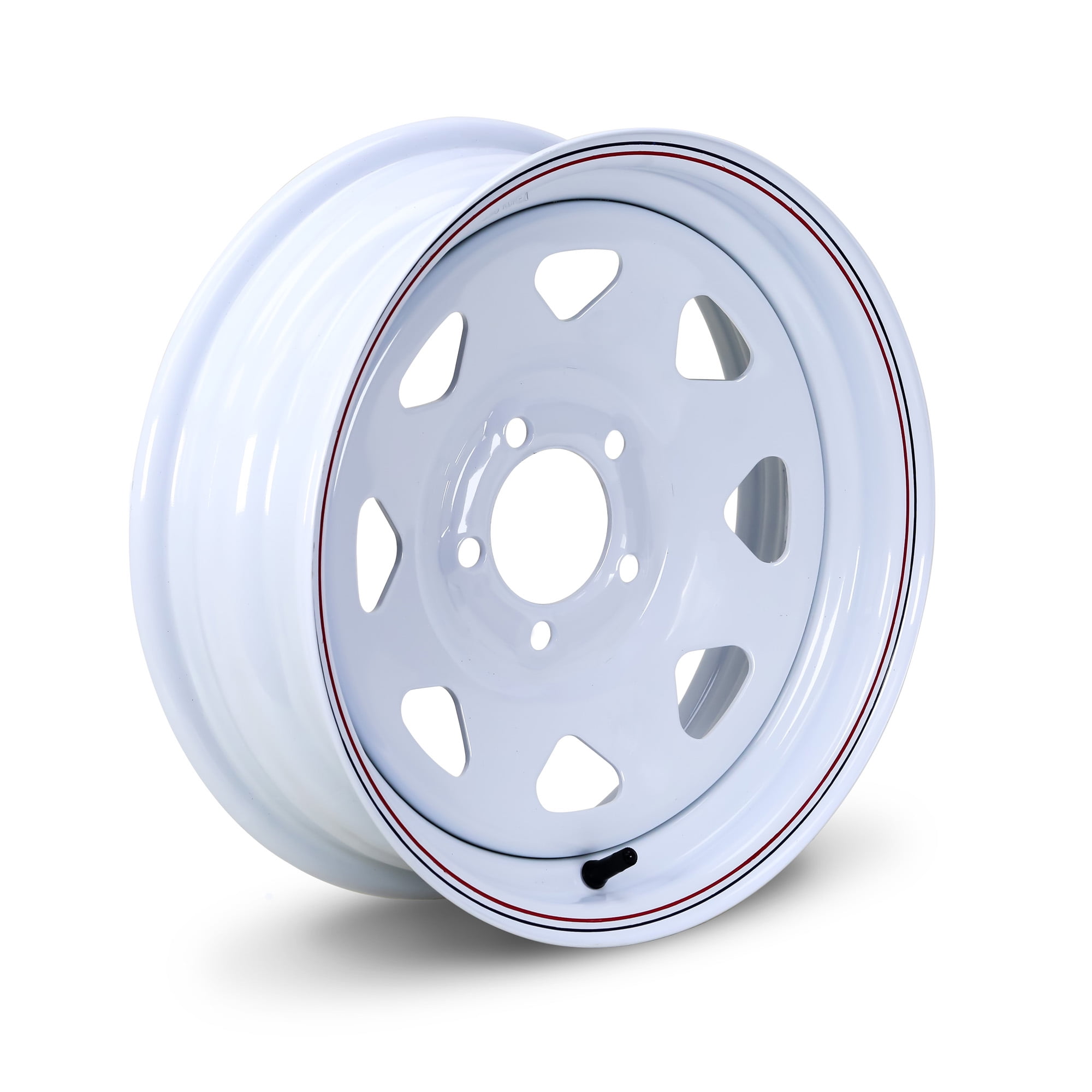 Free Country Trailer Tire and Wheel Assembly (ST205/75R14, 8-Ply, 5 Lug on 4.5 in PCD, White) y00dr