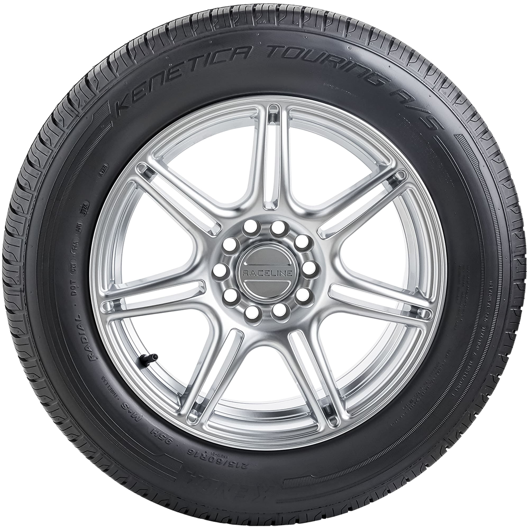 Kenda Kenetica Touring A/S KR217 All Season Passenger Tire (205/70R16) 8kfgh