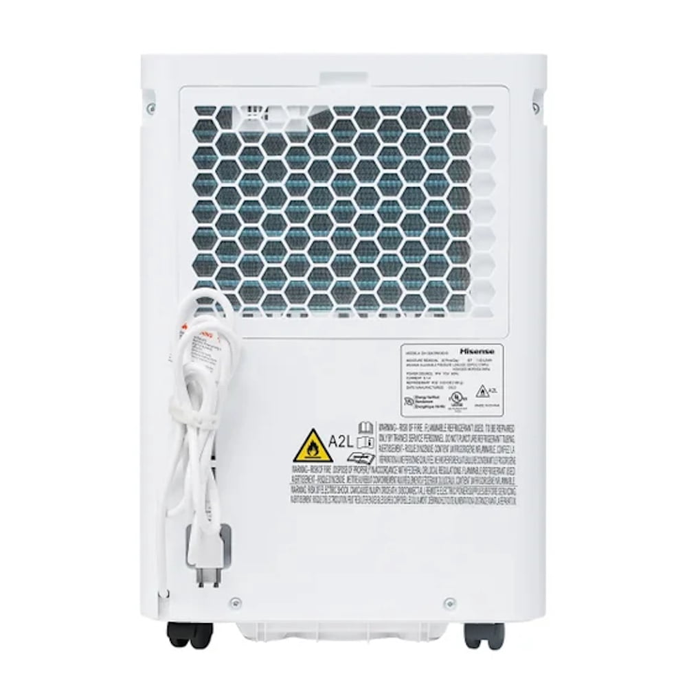 Hisense HD3526 Portable Dehumidifier for Large Spaces (35 Pint, 3000 Sq. Ft. Coverage, Refurbished) k08kl