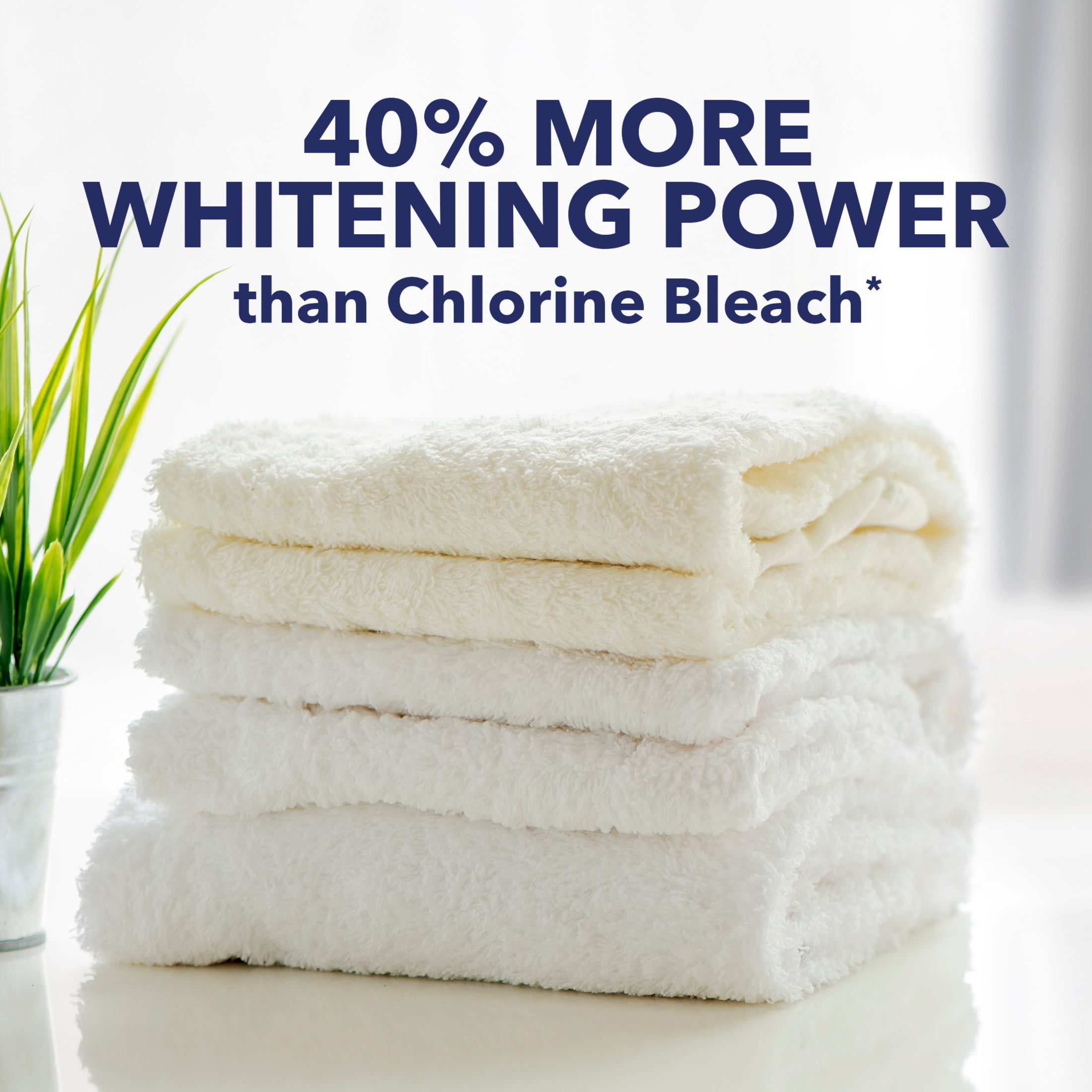 OxiClean White Revive Laundry Whitener and Stain Remover Power Paks (White, 72 Count) ervv7