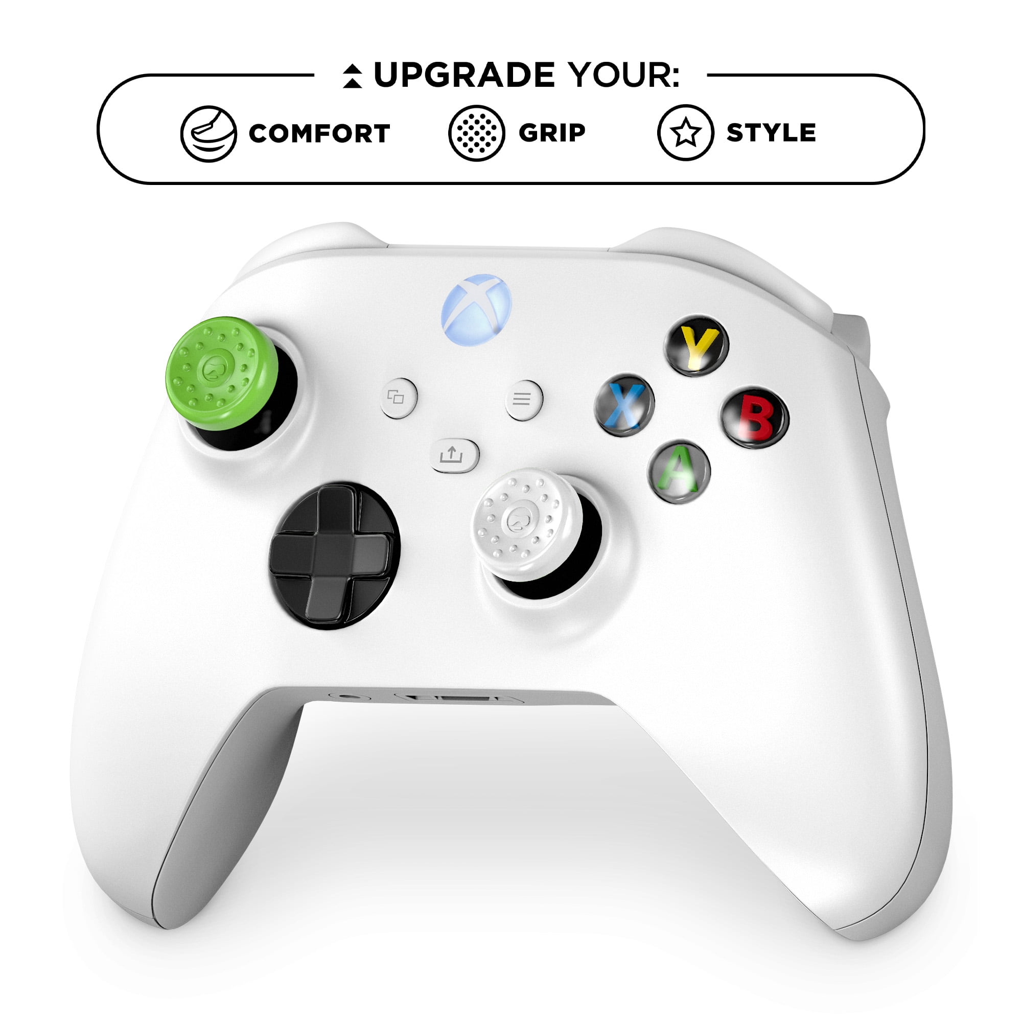 KontrolFreek No-Slip Thumb Grips for Xbox Series X and Xbox One Controller (Multi-Color, 8-Pack) yniss - Image 3