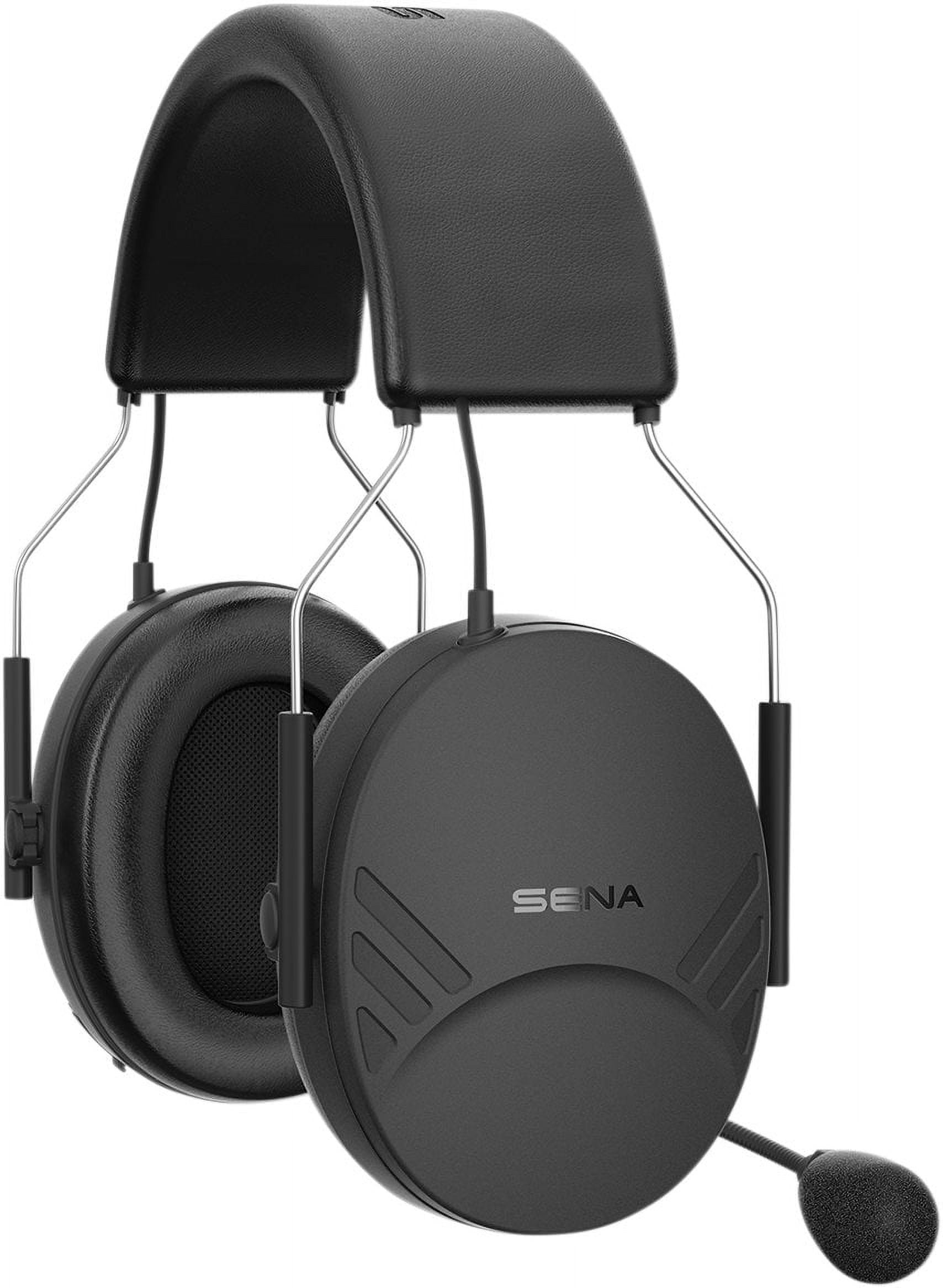 Sena Tufftalk Lite Over-the-Head Bluetooth Communication Headset (Black, One Size) u8gac