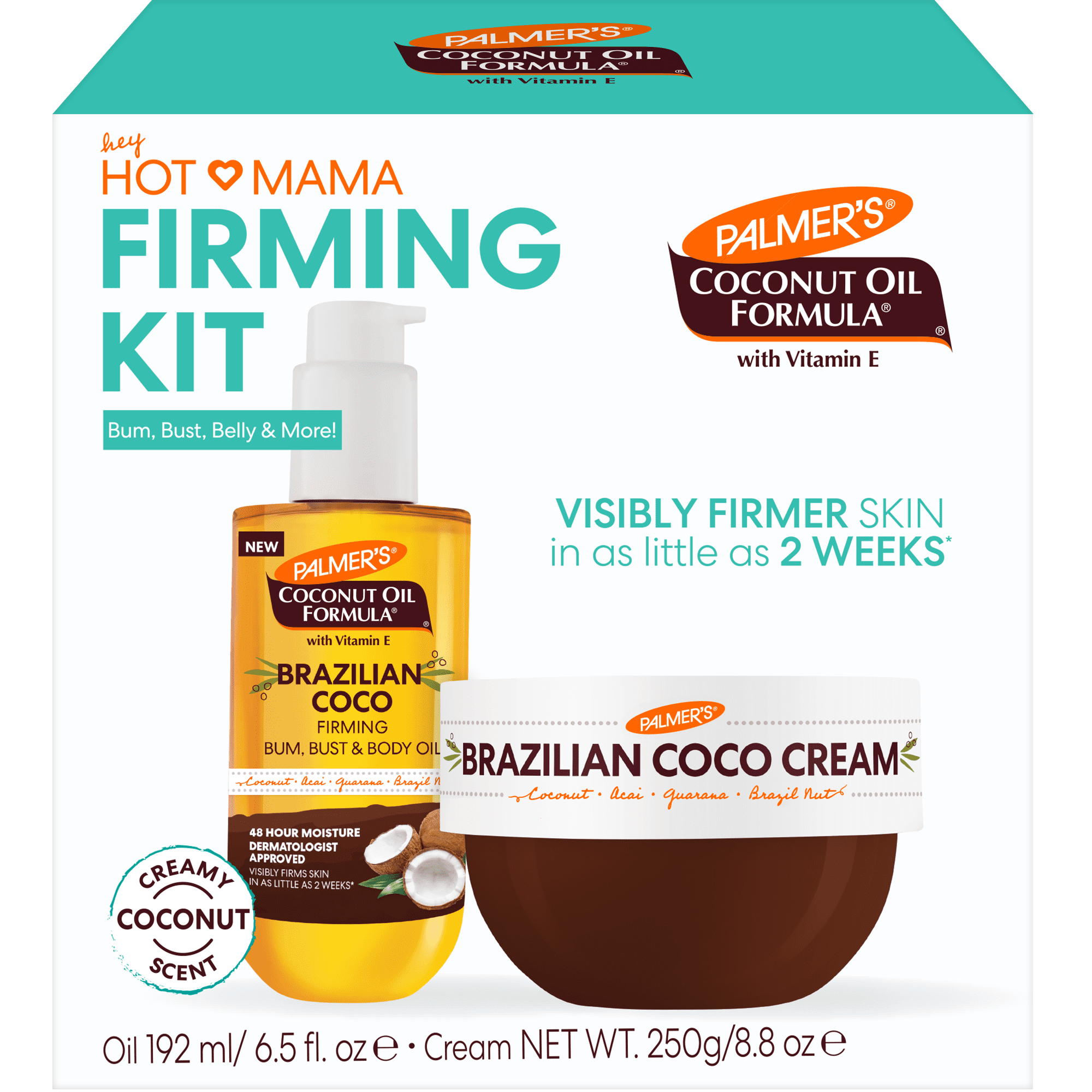 Palmer's Coconut Oil Formula Skin Firming Body Care Kit (4.4 oz) 1b7yg