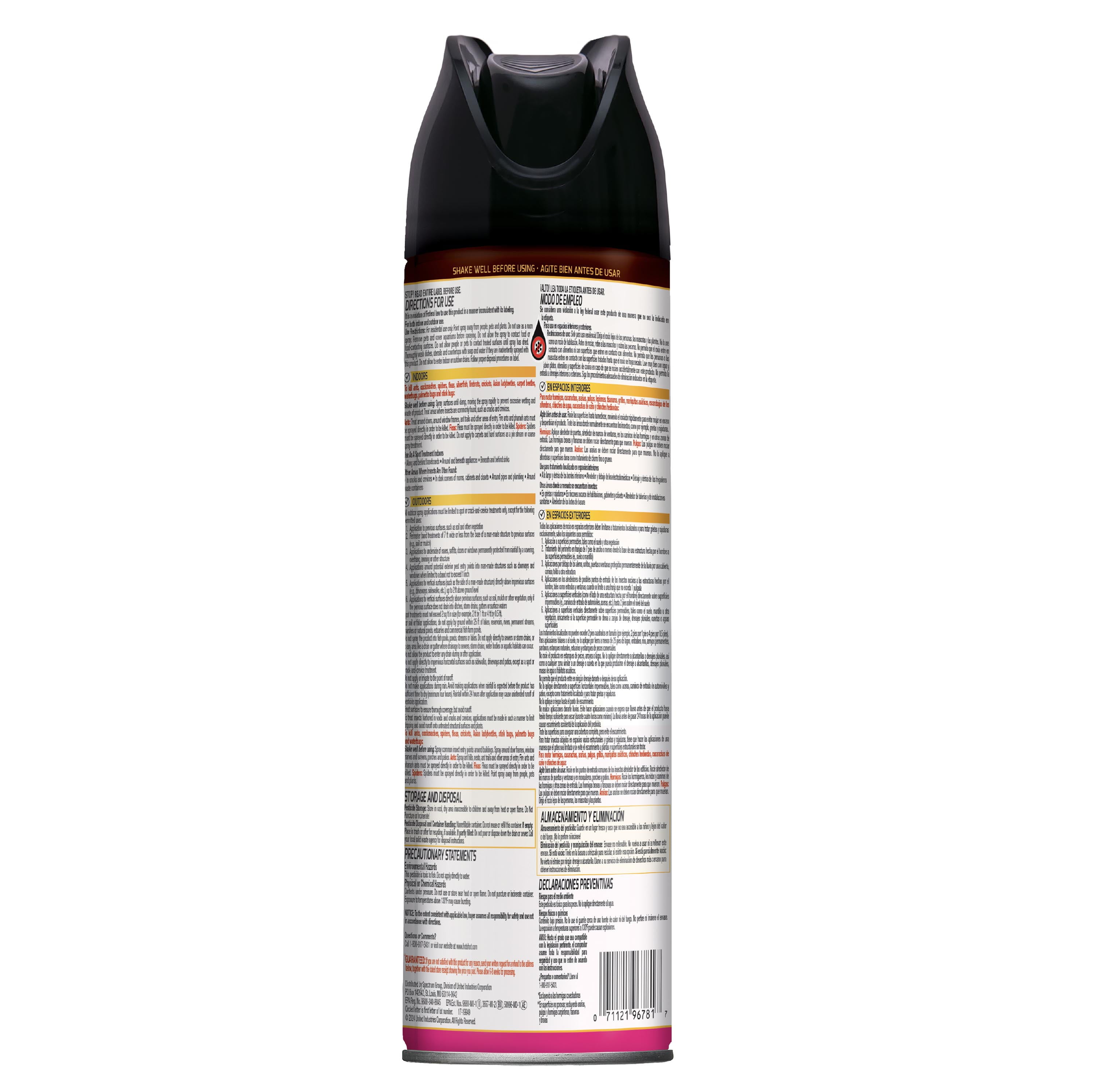 Hot Shot Ant, Roach & Spider Killer Spray, Long-Lasting Indoor & Outdoor Pest Control (Fresh Floral Scent, 17.5 oz) do8y7