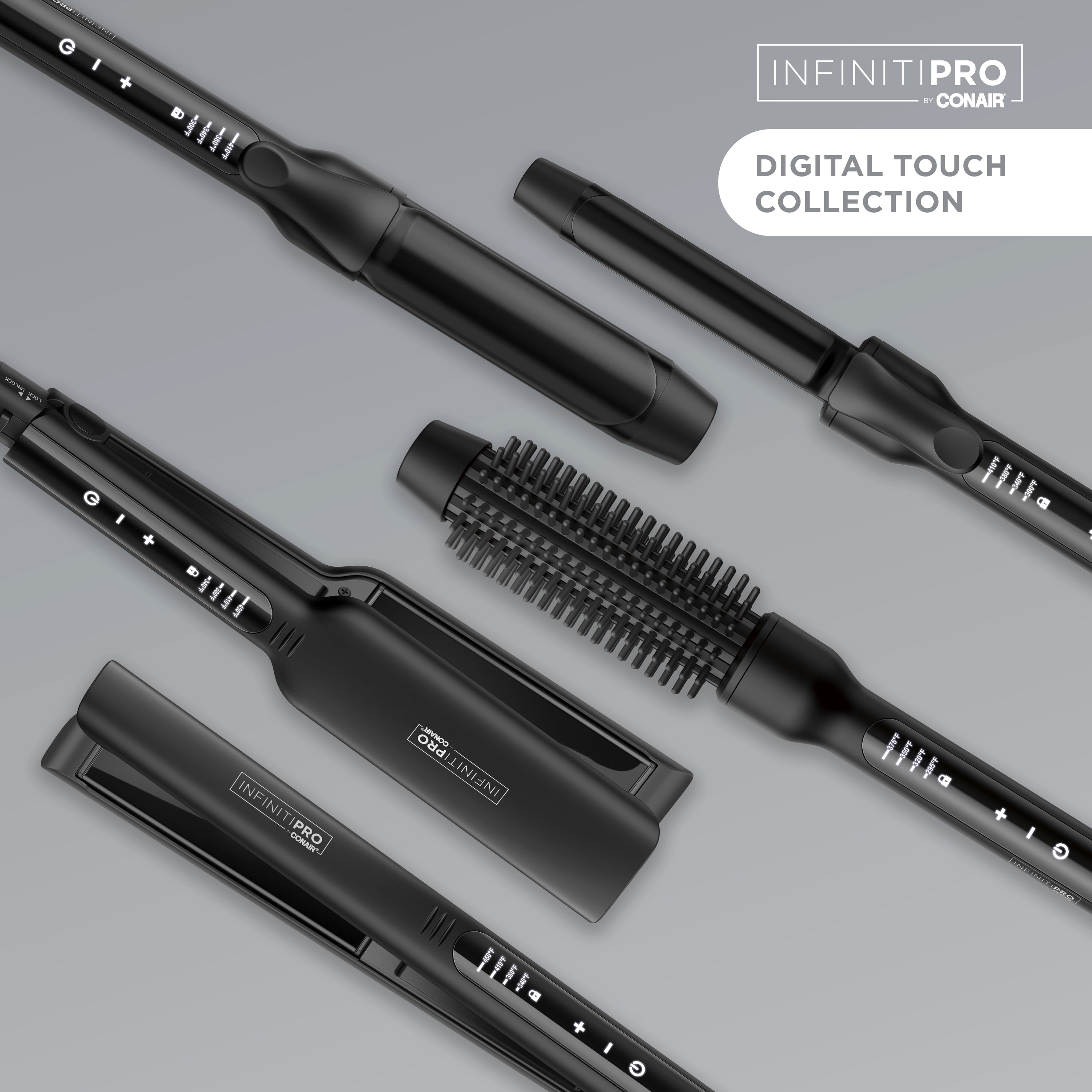 InfinitiPro by Conair Digital Curling Iron (Black, 1 in) c7spt