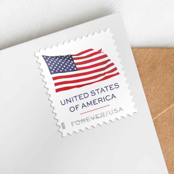 USPS 2025 Flag Forever Postage Stamps Patriotic First Class Mail (10 Count) whl5z - Image 2