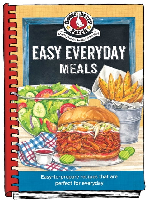 Gooseberry Patch Everyday Cookbook Collection Easy Everyday Meals (Hardcover, 224 Pages) y3d0t
