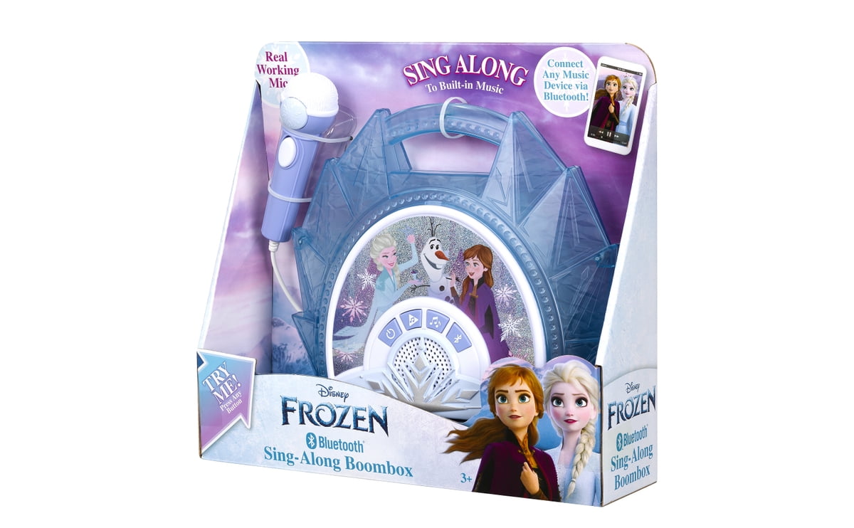 Disney Frozen Bluetooth Sing Along Boombox (Blue, 1 Unit) xxux8