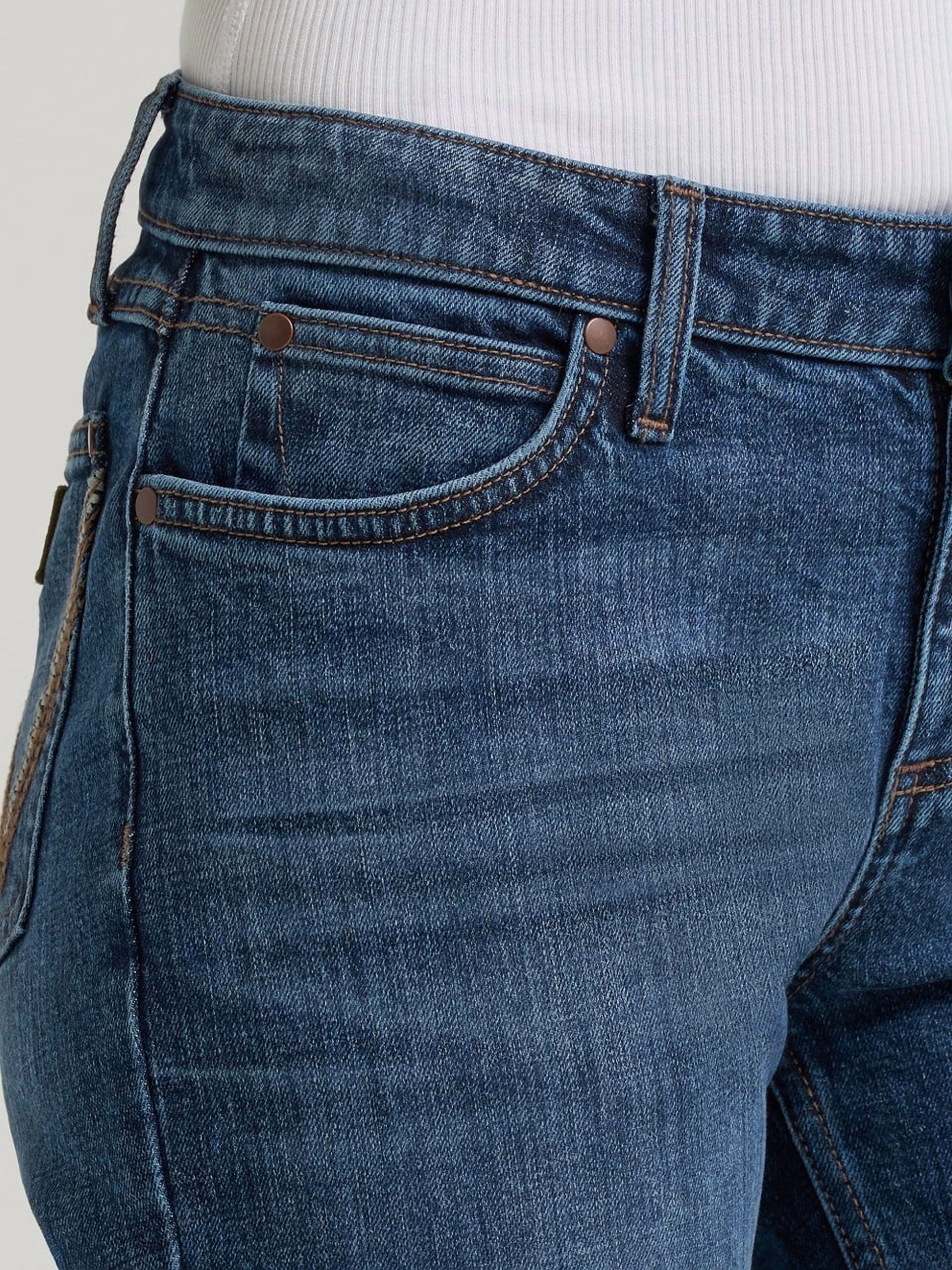 Wrangler Retro Mae Midrise Bootcut Jeans for Women (Katelyn, Mid Rise) k1t83