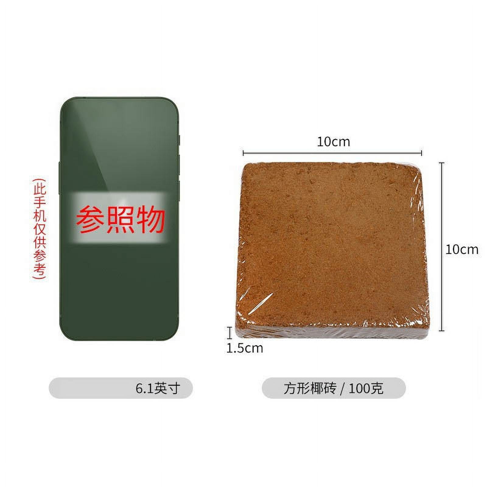 WZXPWT Natural Coconut Fiber Soil Block for Gardening (1.1 lb) g8kue