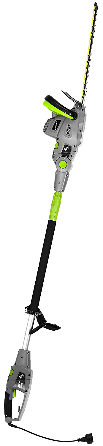 Earthwise 4-in-1 Electric Multi-Tool Hedge Trimmer and Pole Saw (Grey, 8.8 ft) fmcff