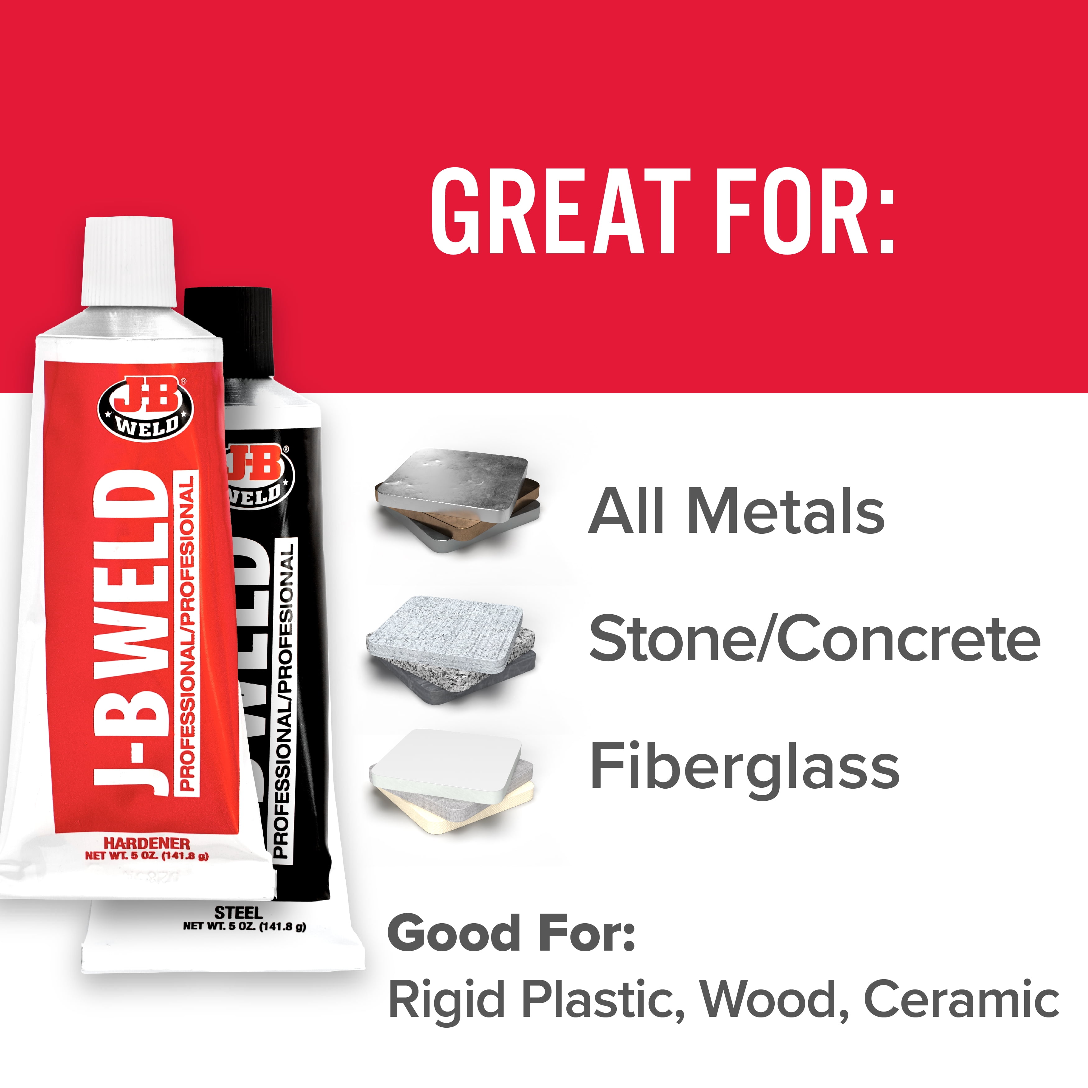 J-B Weld Steel Reinforced Epoxy Adhesive (Dark Grey, 10 oz) q6zax