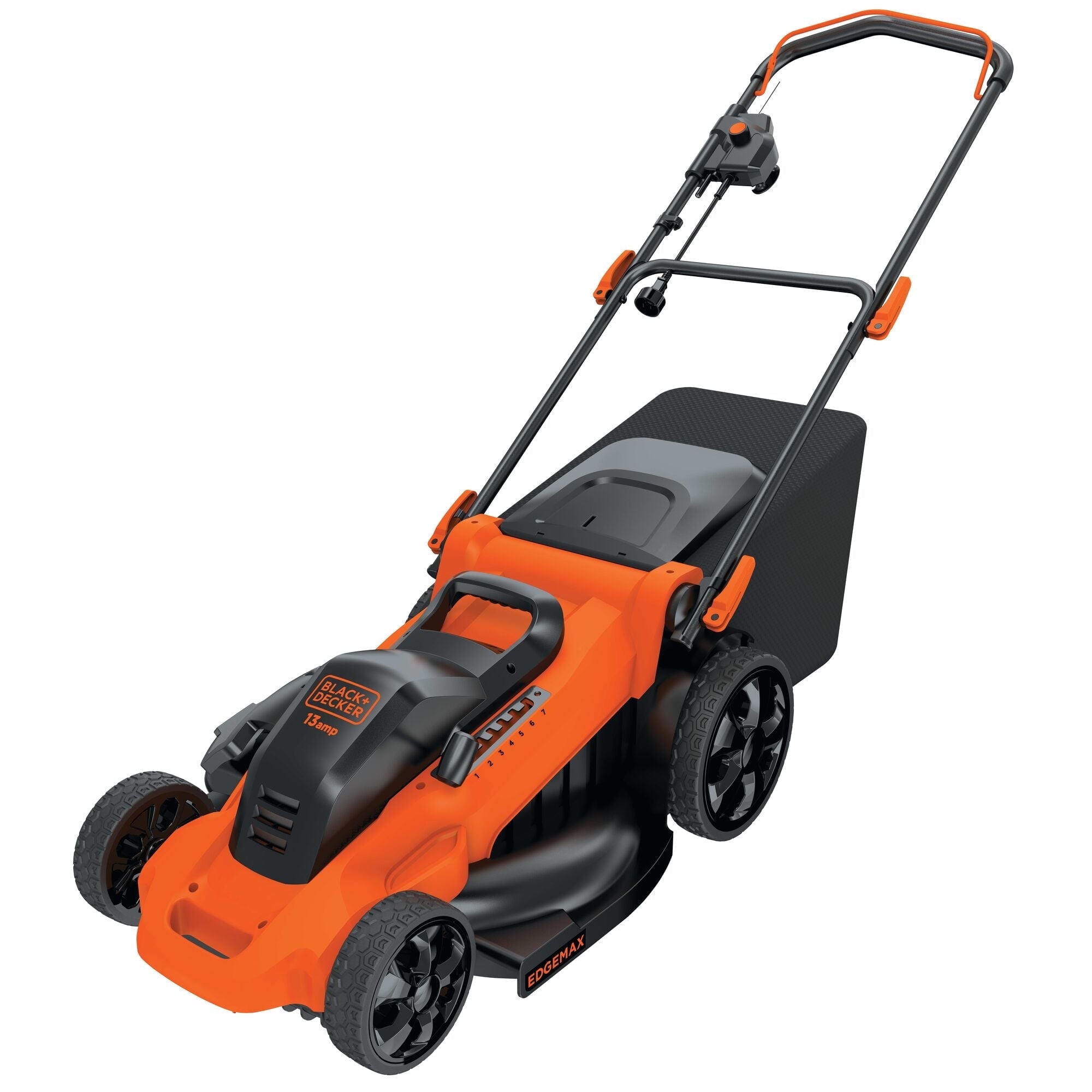 BLACK+DECKER Electric Lawn Mower, Corded 13-Amp High-Torque Motor, 20-Inch Cutting Deck (Black, 20 in) b3rkm