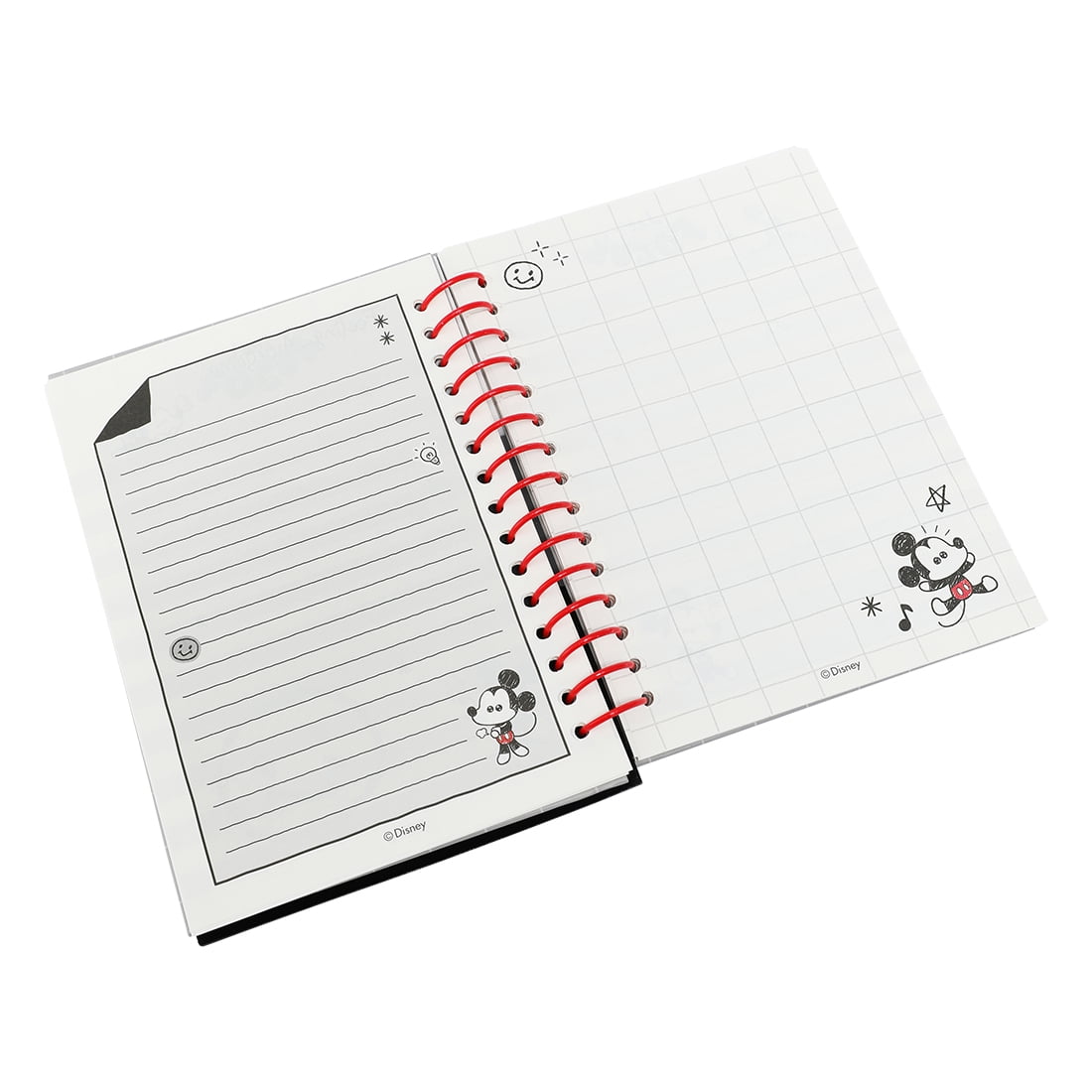 Miniso Disney Mickey Mouse Collection Spiral Notebook (80 Sheets) gnqqg