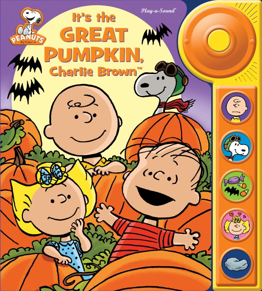 PHOENIX INTL Peanuts It's the Great Pumpkin Charlie Brown Board Book (Brown, 1 Unit) hilb1