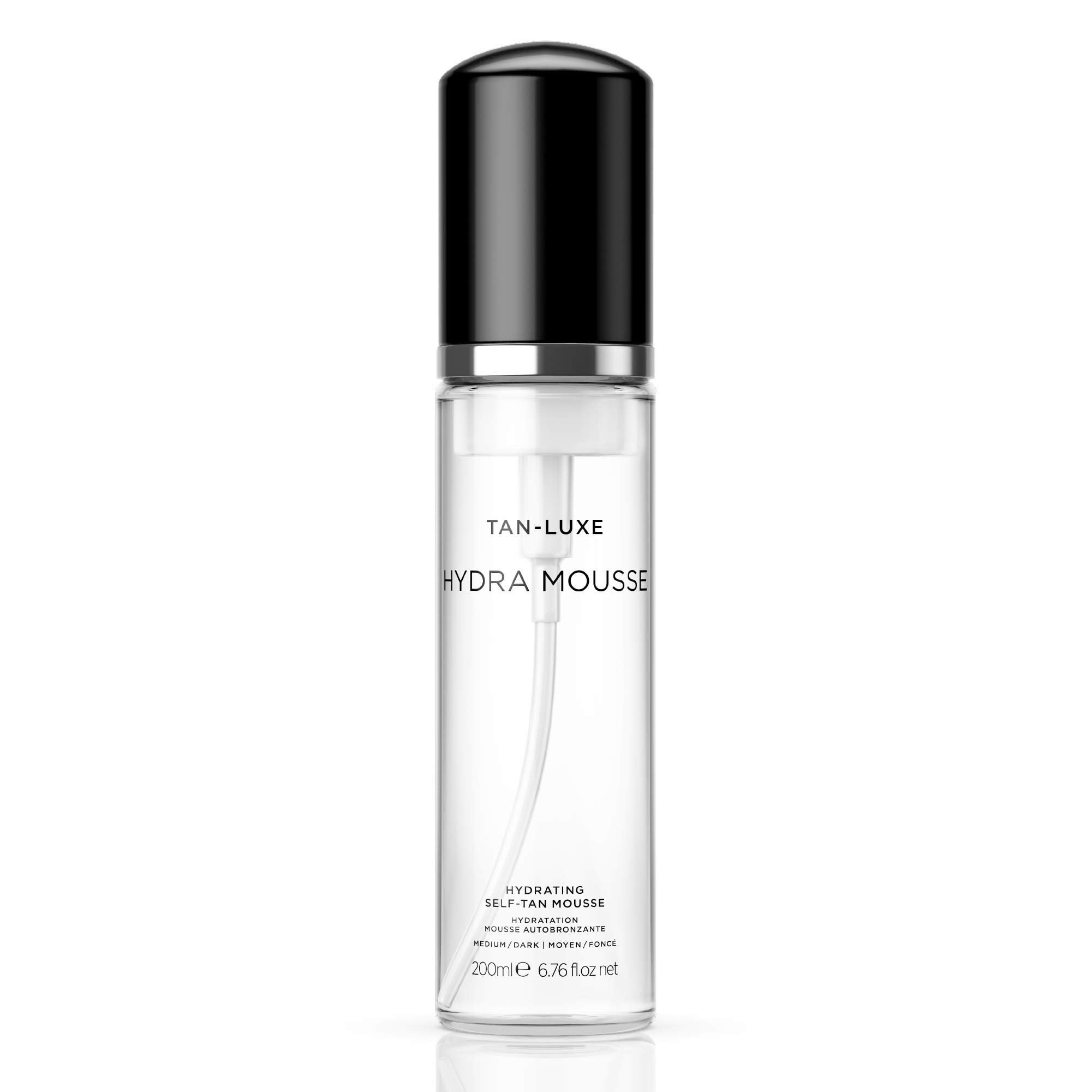 Tan-Luxe Hydra Mousse Hydrating Self-Tanning Whipped Foam (Medium/Dark, 6.76 fl oz) 92gng