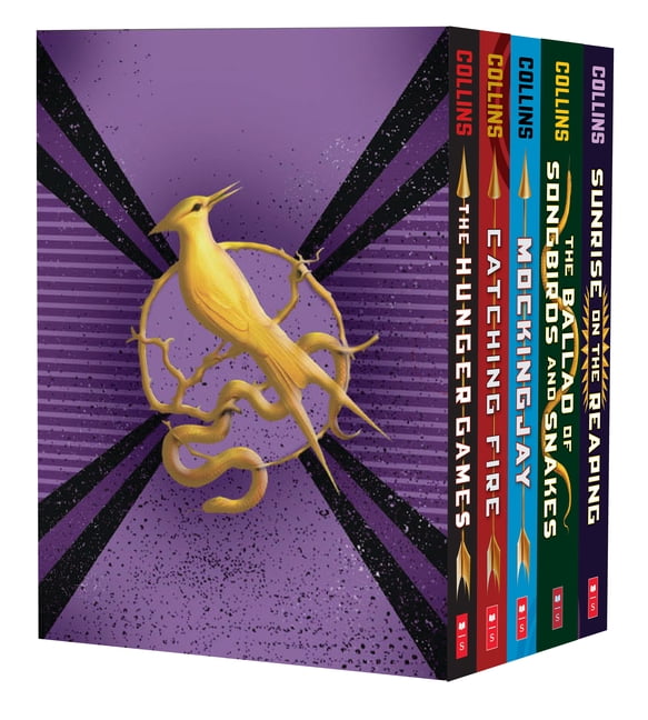 Suzanne Collins The Hunger Games 5-Book Paperback Box Set (Complete Series Collection, 2112 Pages) 9i964