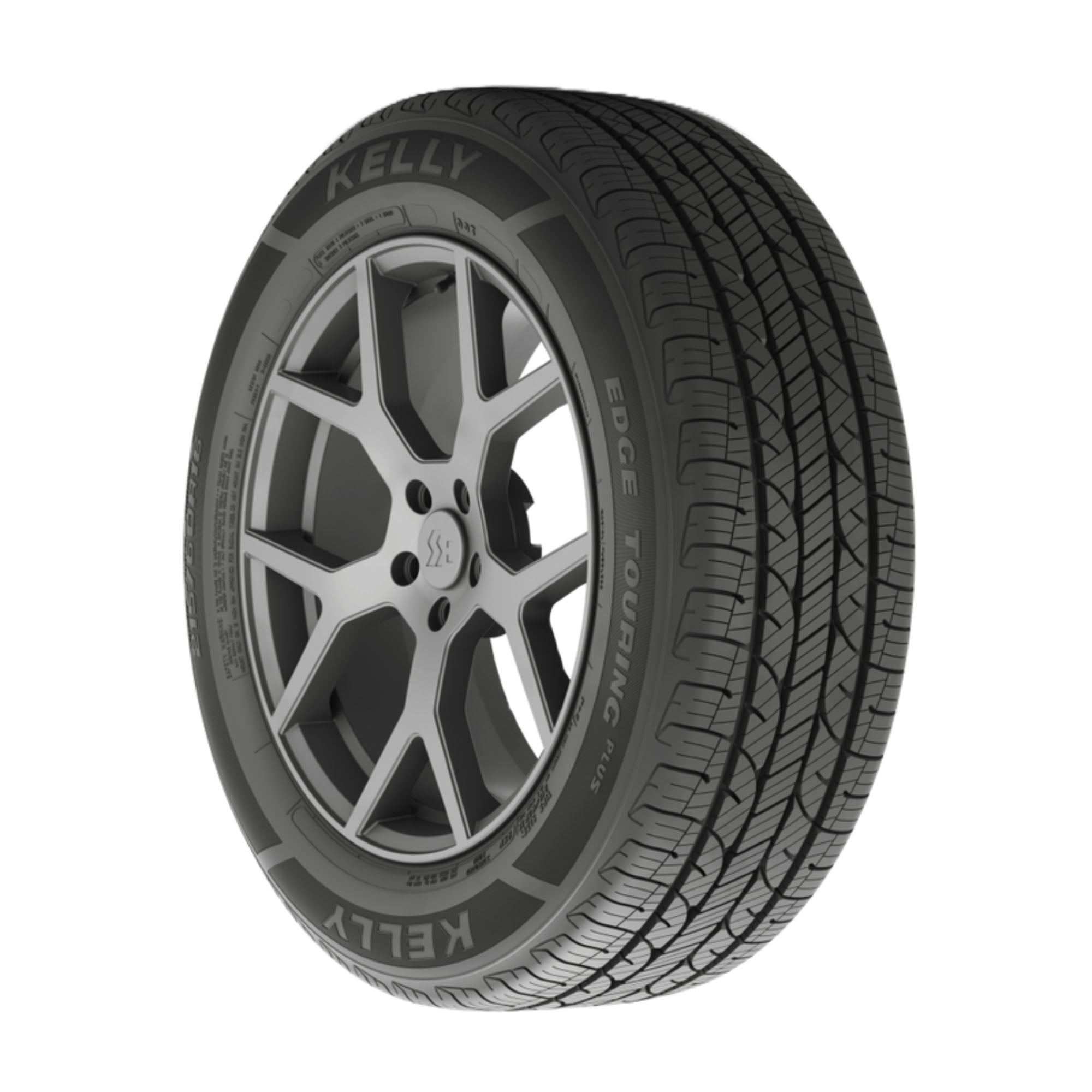 Kelly Edge Touring Plus All-Season Passenger Tire (Black Sidewall, 235/60R17) 1vz9k
