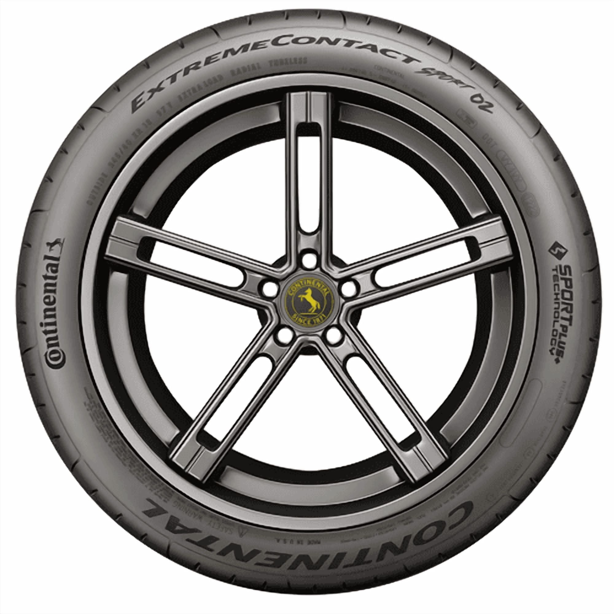 Continental ExtremeContact Sport 02 Summer Performance Tire (225/35R19 XL, 2 Tires) ad80u
