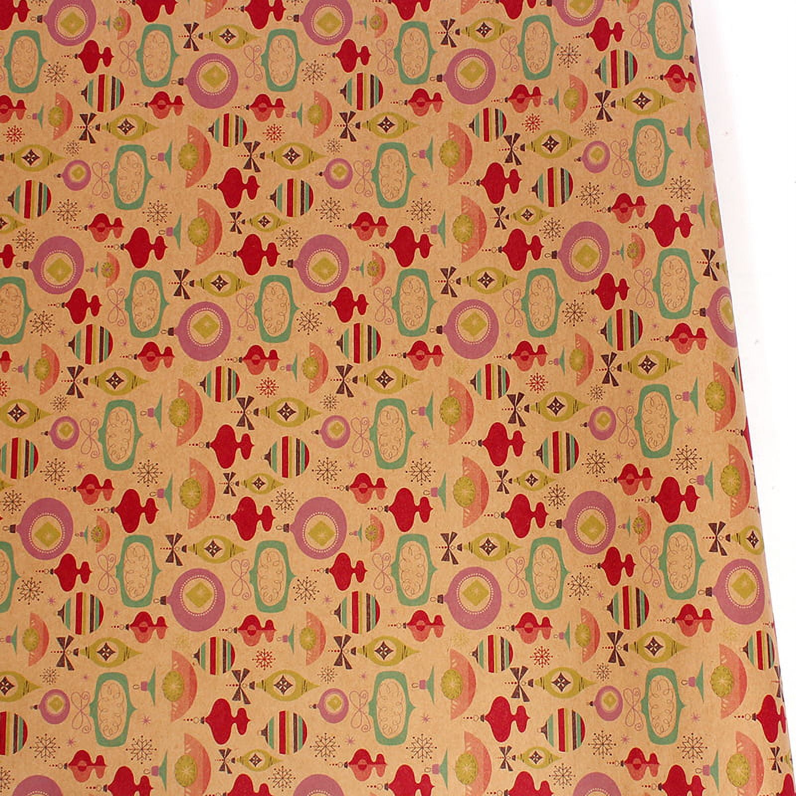 BEEPRINCESS Christmas Wrapping Paper Set, Holiday Kraft Gift Wrap with Festive Designs (9-Sheets, 30 in x 20 in) gzhwt