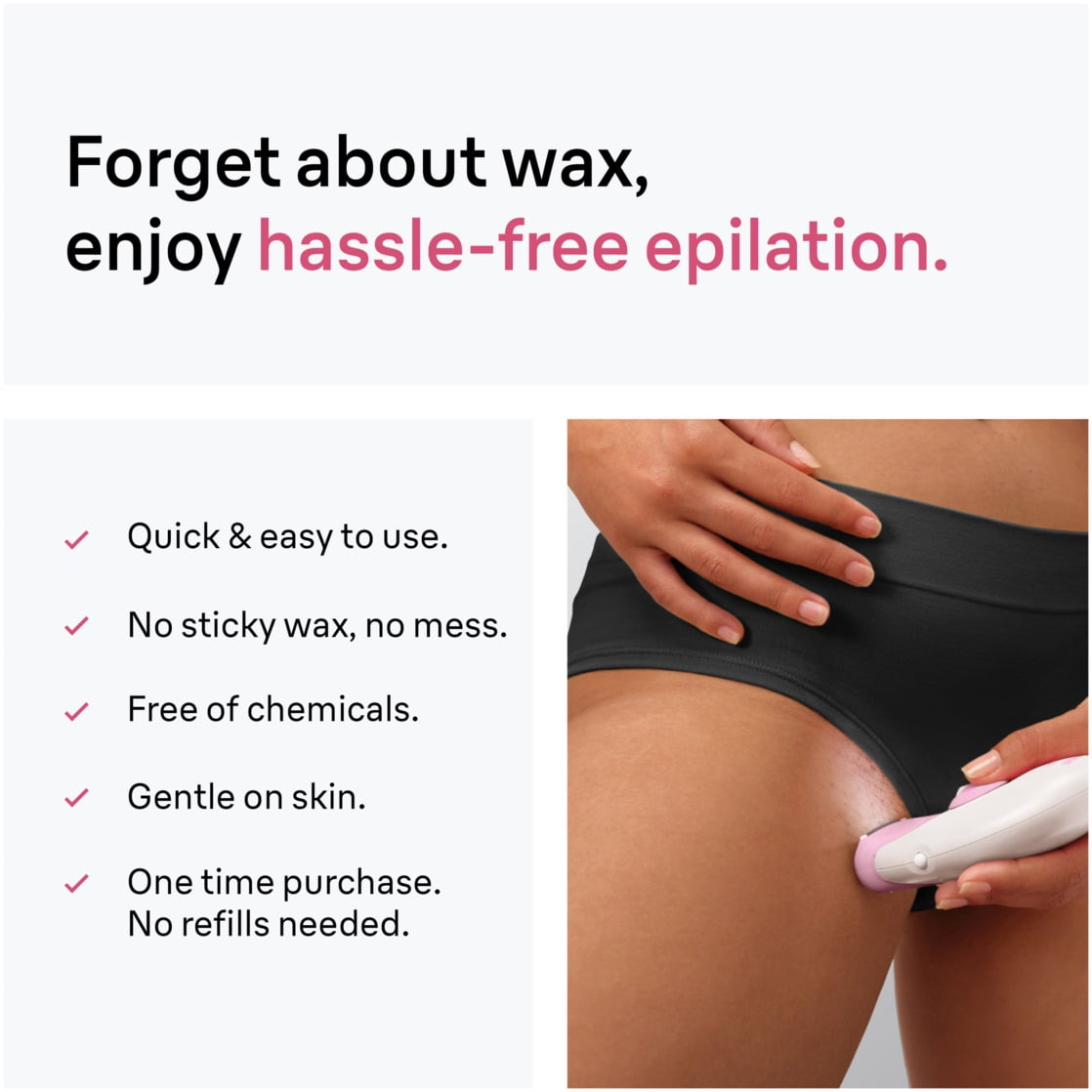 Braun Silk-epil 3 3-270 Epilator for Women, Long-Lasting Hair Removal System (White/Pink) oa4p6