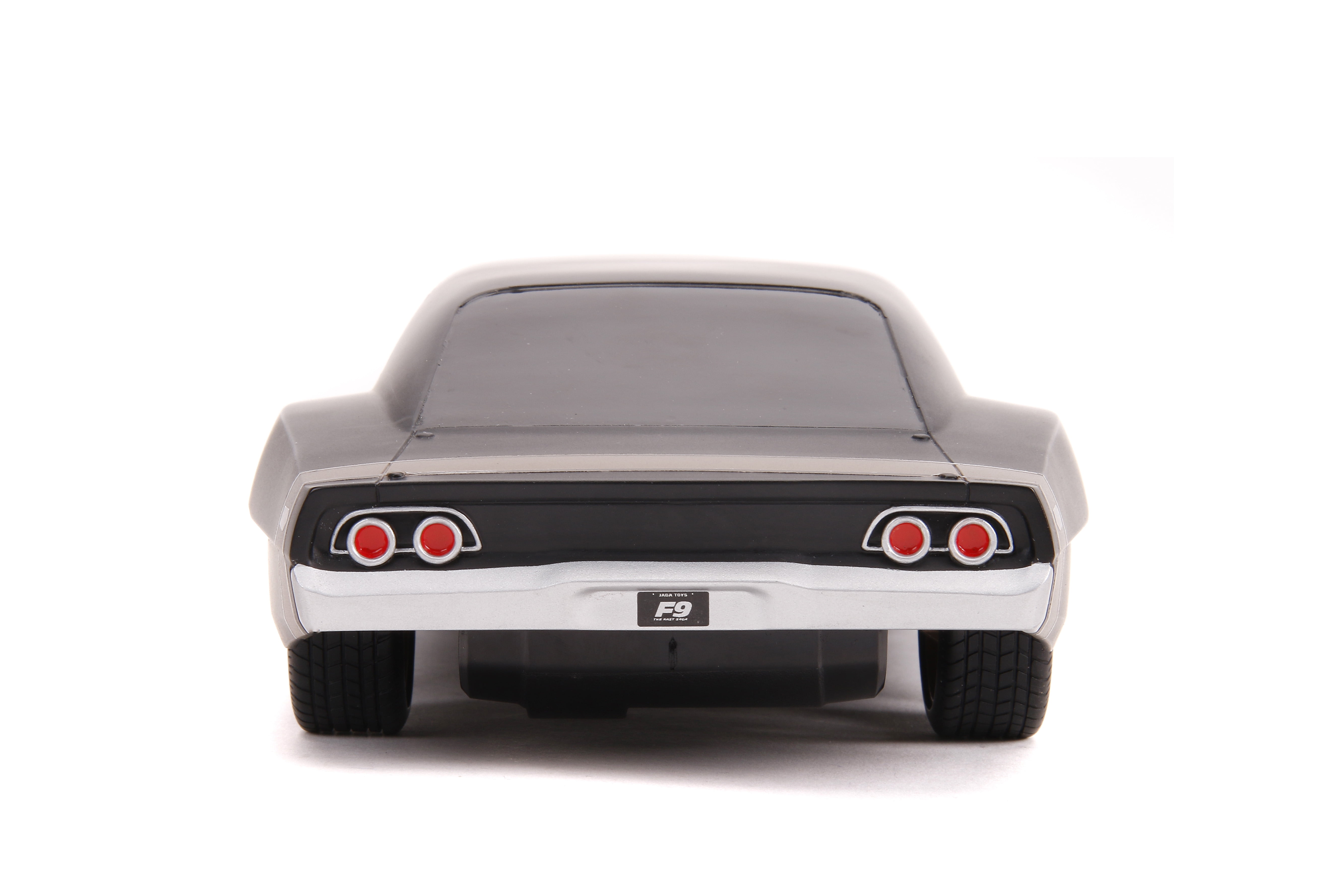 Jada Toys Fast & Furious Dom's 1968 Dodge Charger Widebody RC Radio Control Car (Black, 12 in) no1v9