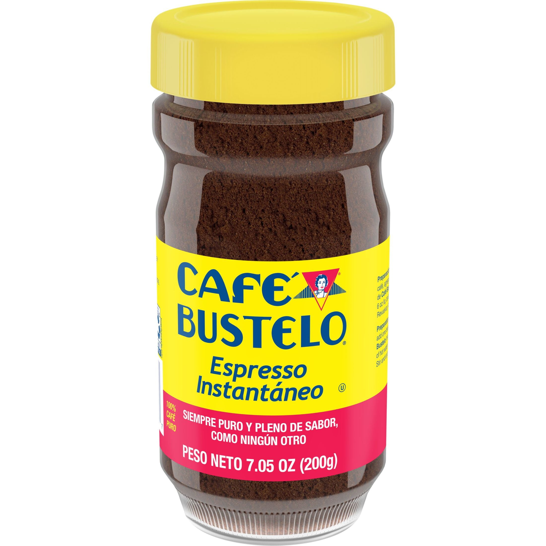 Cafe Bustelo Espresso Style Dark Roast Instant Coffee (Dark Roast, 7.05 oz) z6dx4