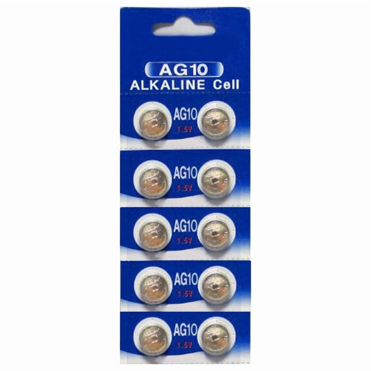 BBW AG10 LR1130 Alkaline Button Cell Battery 1.5V (Silver, 20 Pack) e669e