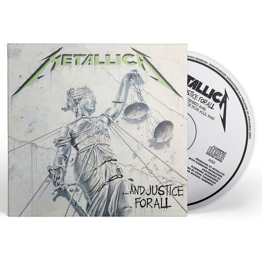 Metallica And Justice For All Audio CD (Standard Edition) ifom0