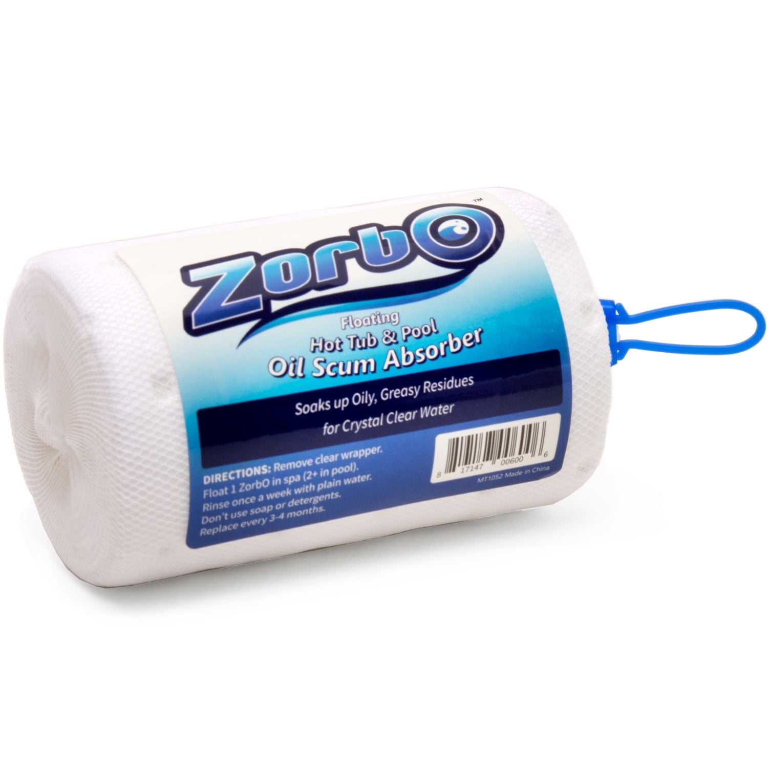 ZorbO Hot Tub Spa and Pool Oil Scum Absorber for Cleaner Water (4.5 in x 2.75 in) 5coy4