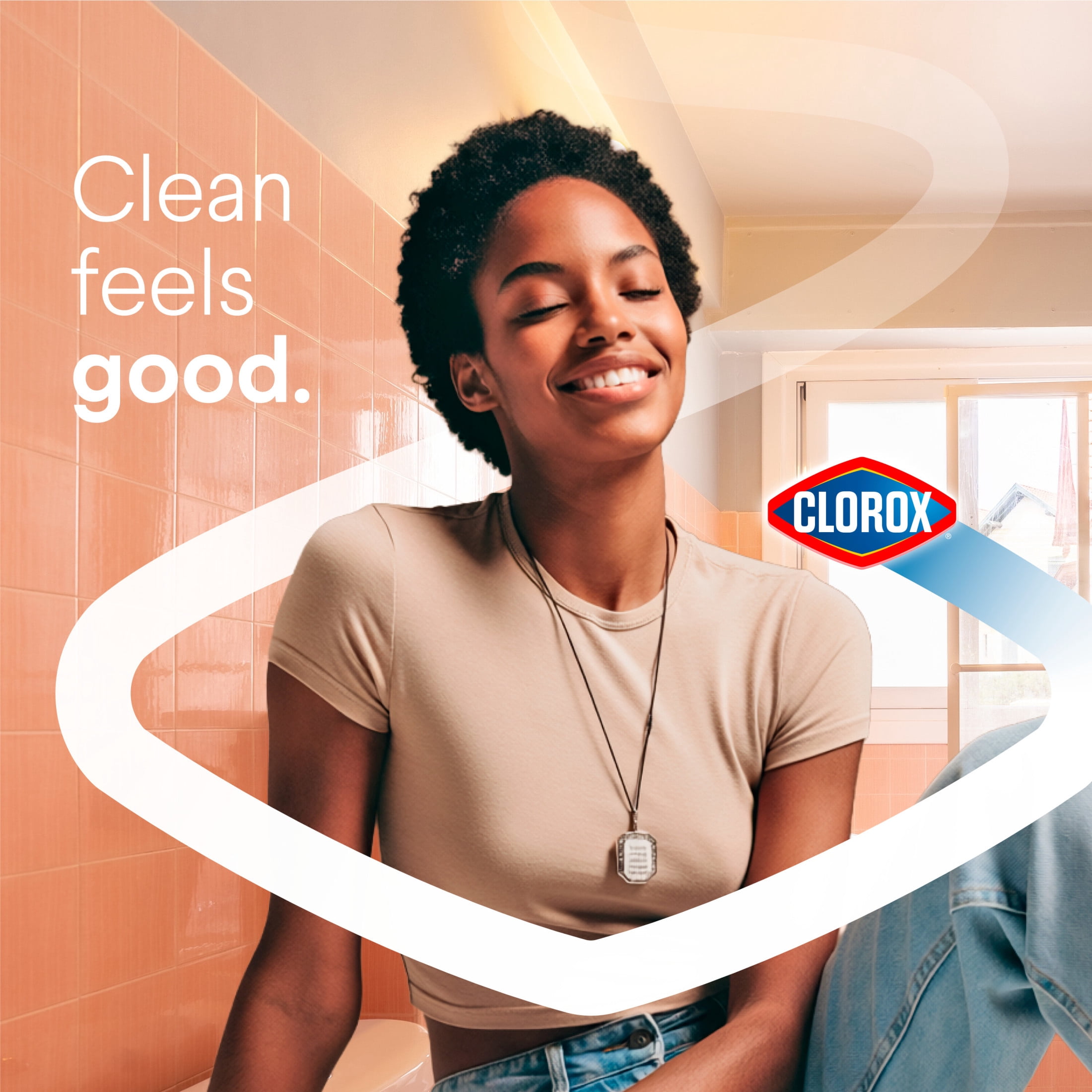 Clorox Toilet Bowl Cleaner Clinging Bleach Gel, Deep Cleaning & Deodorizing, Crisp Lemon (24 fl oz) 6svp3