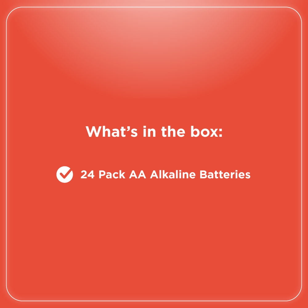RadioShack AA Alkaline Batteries (24 Pack) 373q9