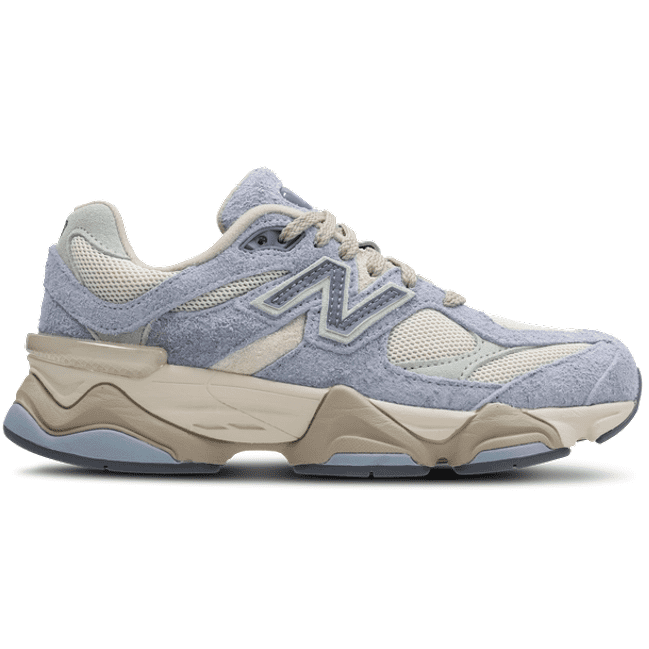 New Balance 9060 Lifestyle Sneakers (Beige/Tan/Blue, 7 US Big Kid) ym1ho