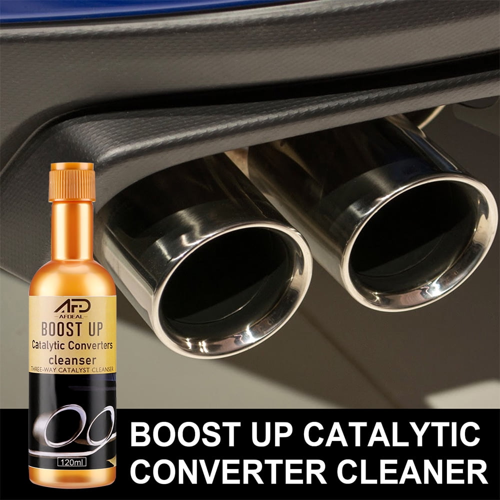 Hwallkare Catalytic Converter Cleaner Engine Carbon Deposit Remover (Clear, 3 Pack, 4.06 fl oz each) 3lwin