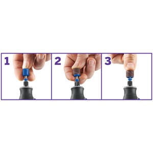 Dremel EZ407SA EZ Drum Sanding Mandrel and Band Kit (1/2 in) y7xn4