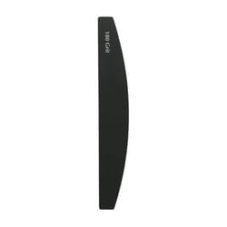 Equate Angled Nail File Dual-Sided Professional Manicure Tool (Black, 1 Count) glfbv