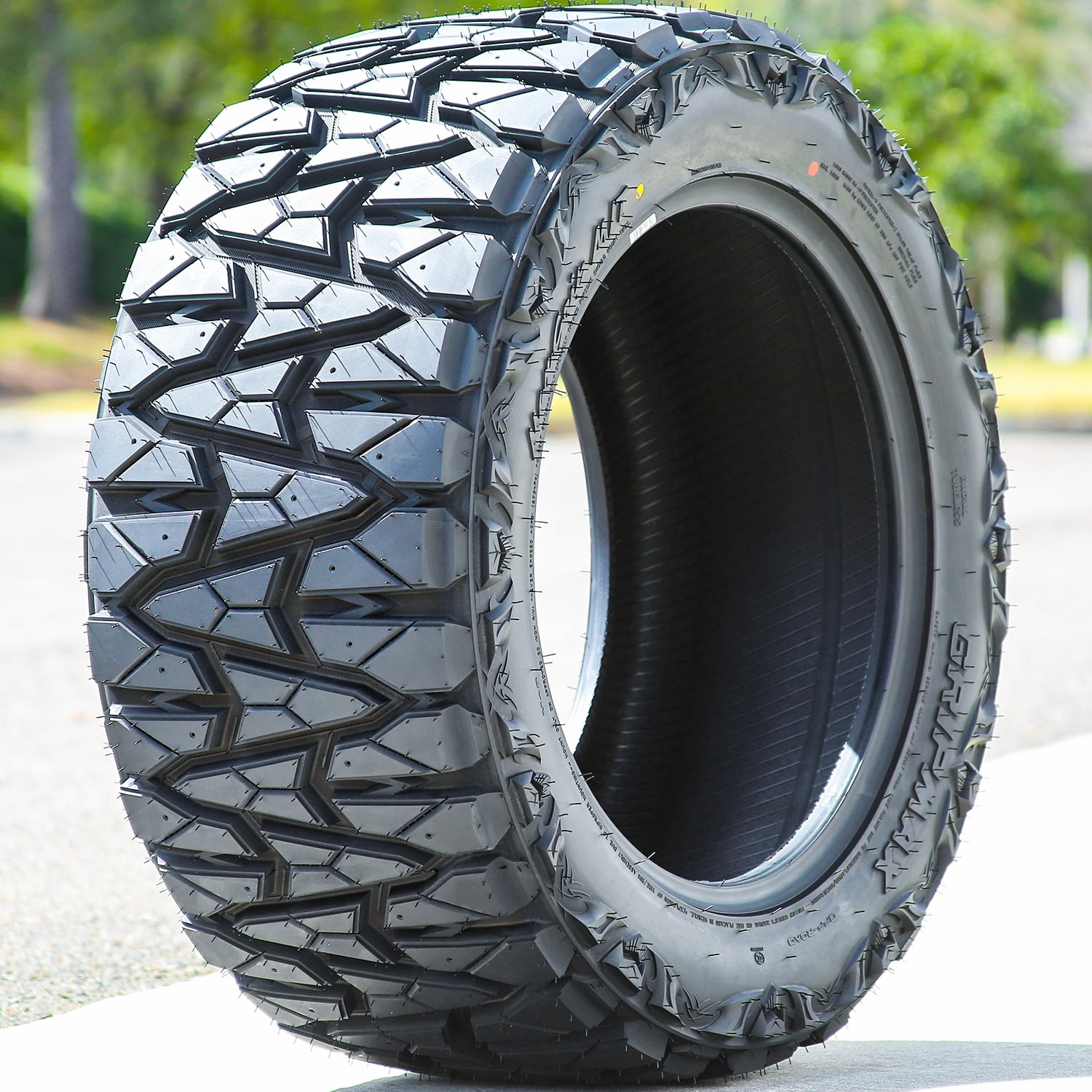 Gripmax MaxGrip M/T Mud Terrain Light Truck Tire (35x11.50R20, 10 Ply) hk314