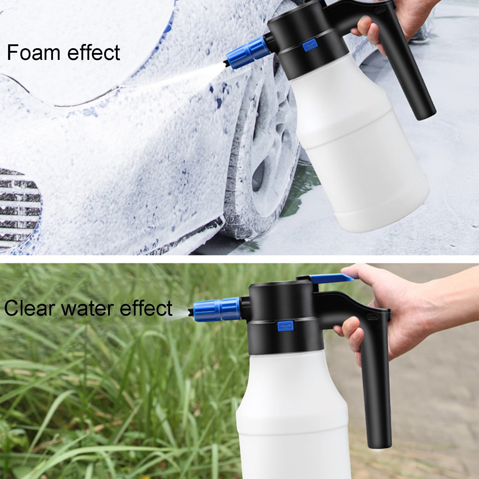 TOPRenddon Electric Foam Cannon Sprayer for Car Wash and Garden (1.5 L) s0oxe