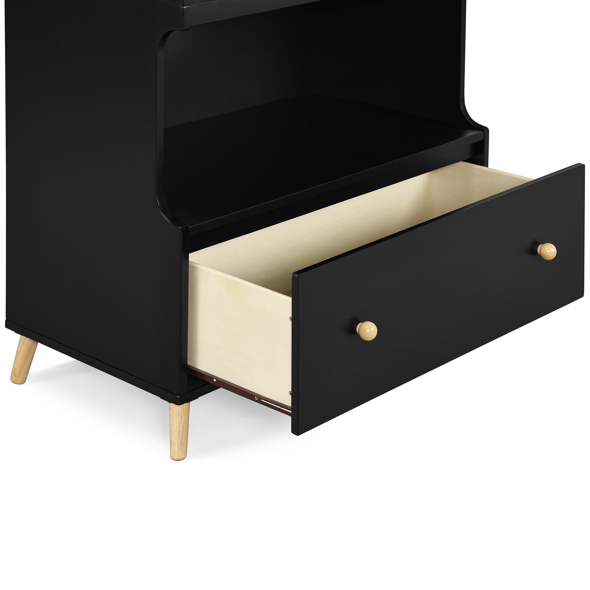 Delta Children Essex Convertible Changing Table with Drawer (White, 34.25 in x 20.75 in x 36 in) p5h77