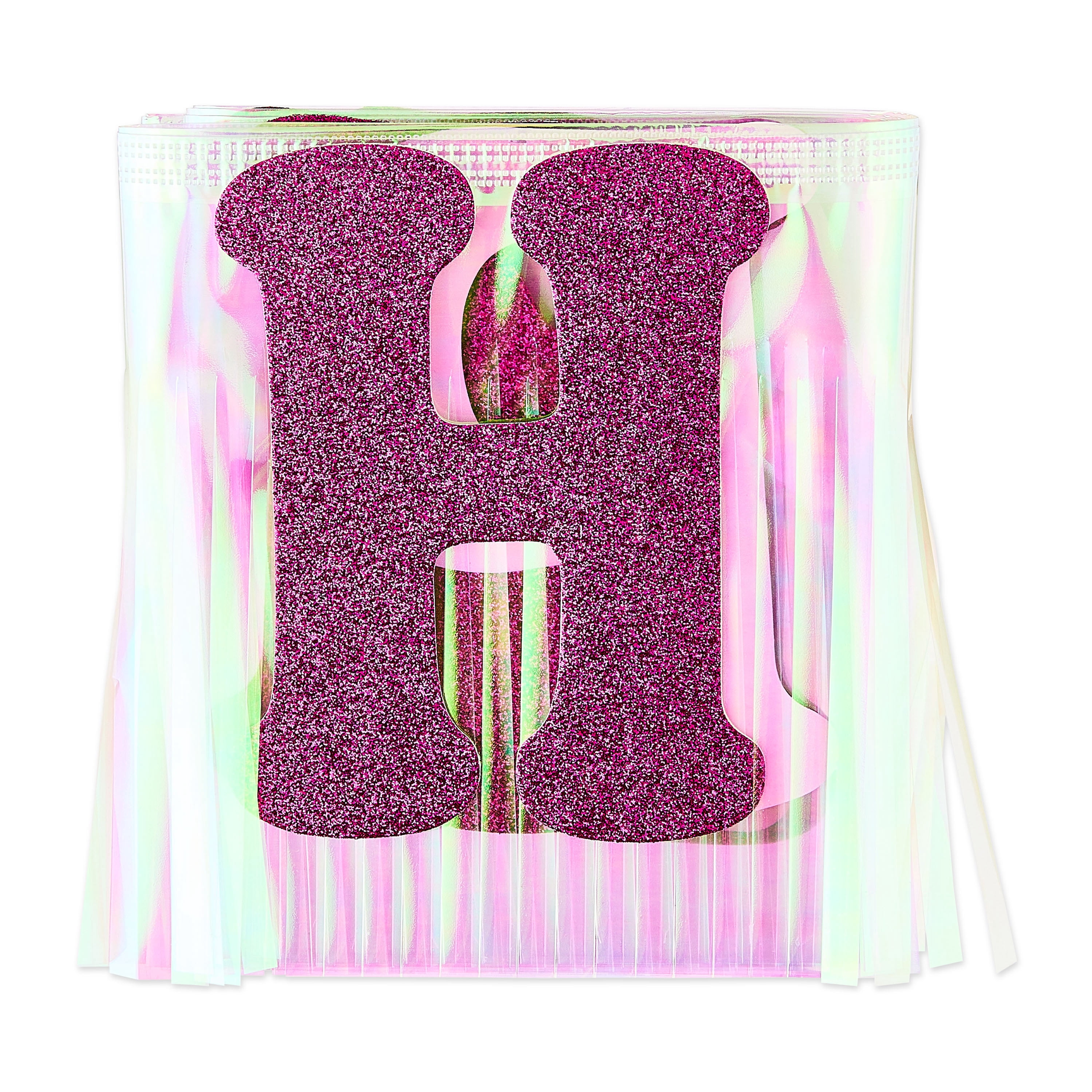 Way To Celebrate Happy Birthday Foil Fringe Party Banner (Pink, 7 ft) dmmfe