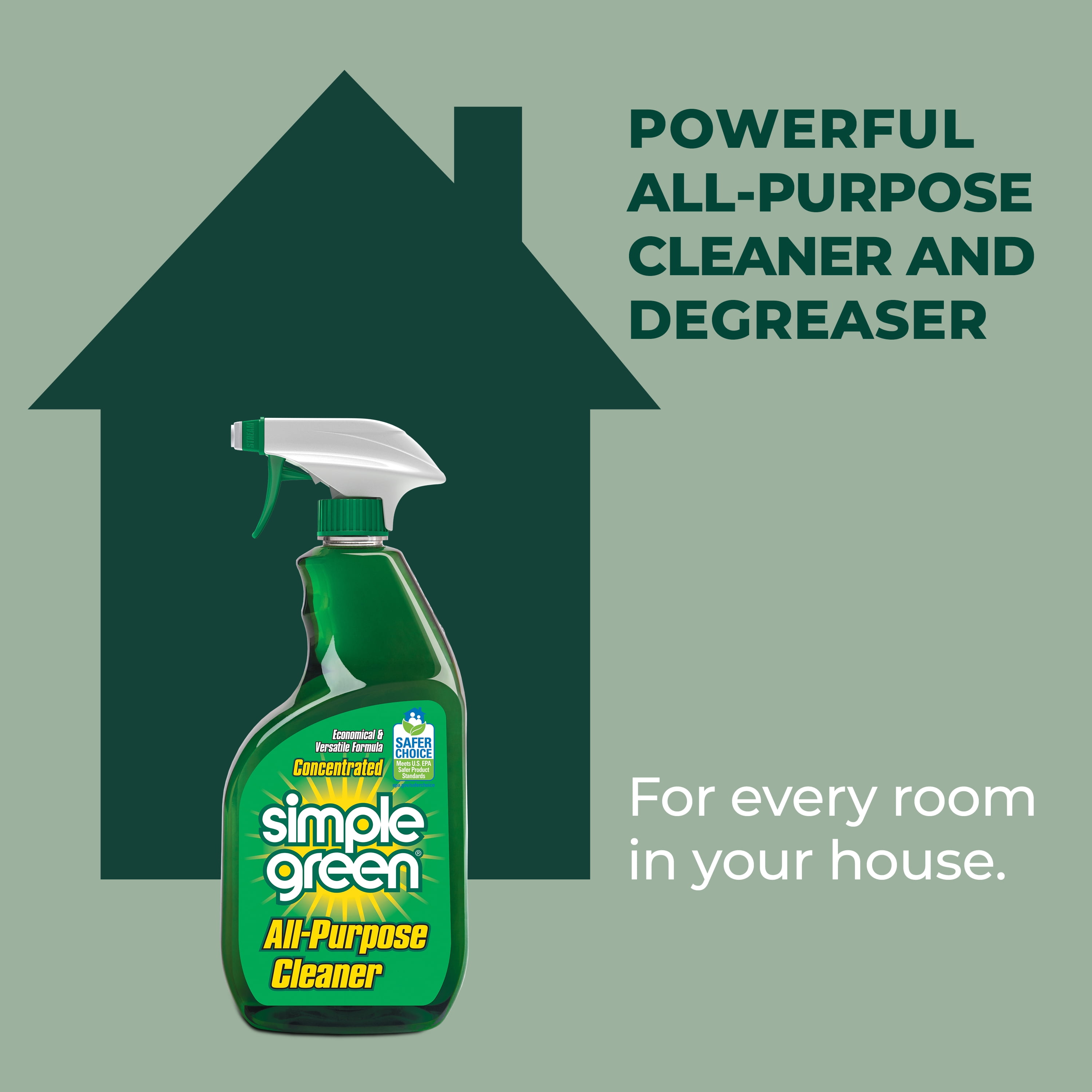 Simple Green All-Purpose Cleaner Concentrate, Heavy-Duty Degreaser and Stain Remover (Original, 3 Pack, 32 fl oz) otipt