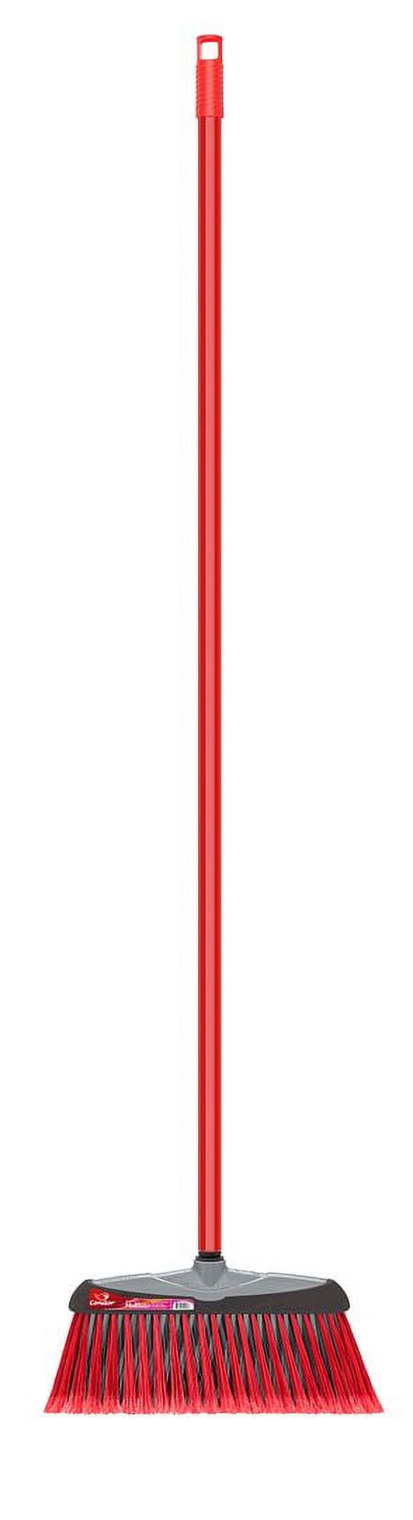 Condor Rectangular Plastic Broom with Long Metal Handle (Large Sweeping Capacity, 52 in) hg80b