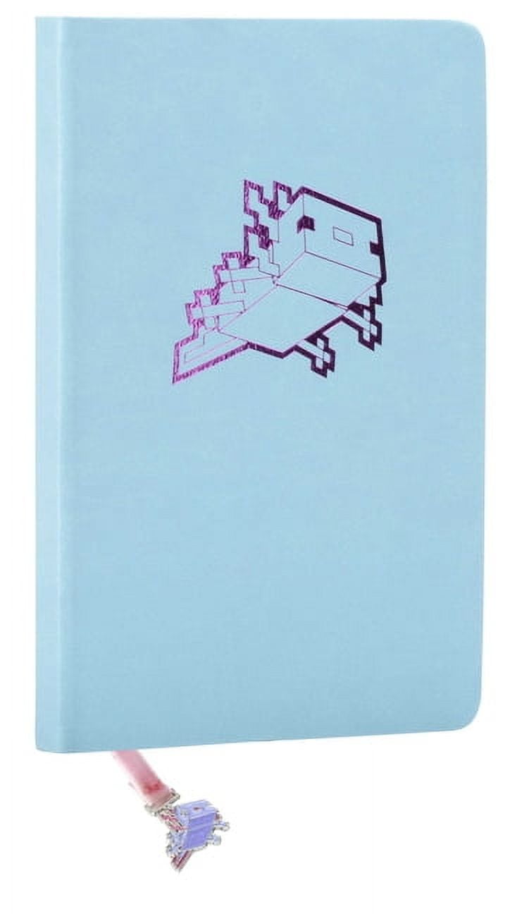 Insights Minecraft Axolotl Journal with Ribbon Charm (184 Pages) sotk8