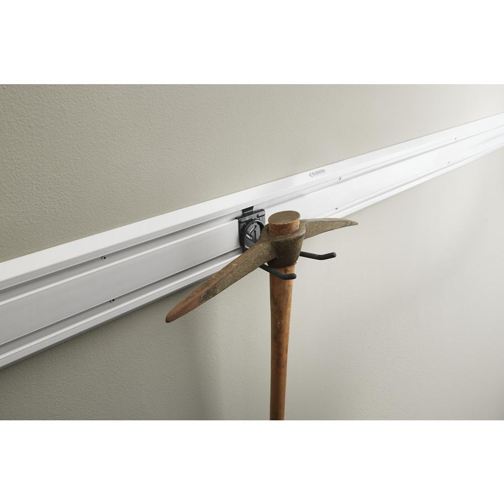 Gladiator GearTrack Wall Storage Channels (Grey, 48 in) kq4ly