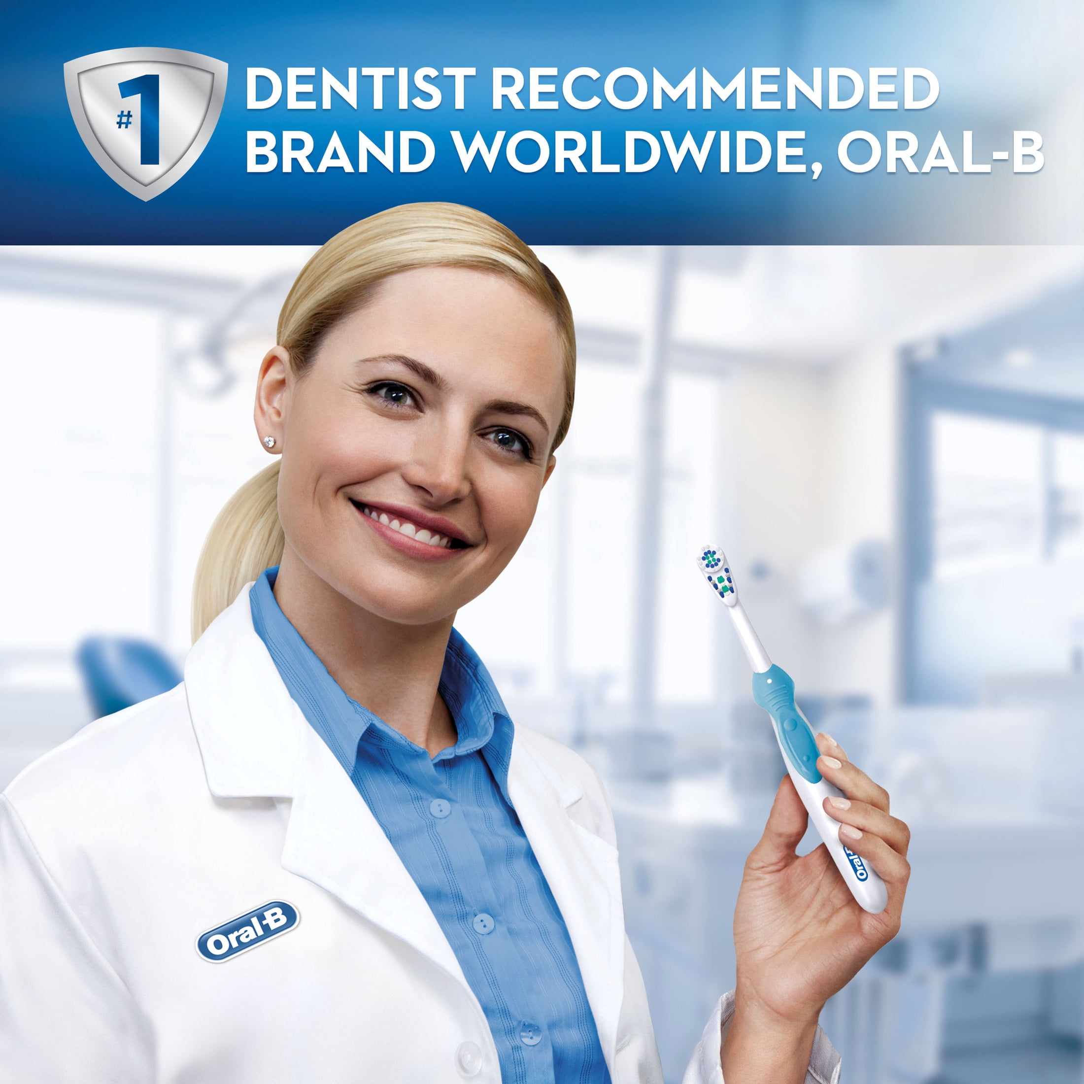 Oral-B Deep Clean Battery Powered Replacement Toothbrush Heads (White, 6 Pack) 8fhhz - Image 6