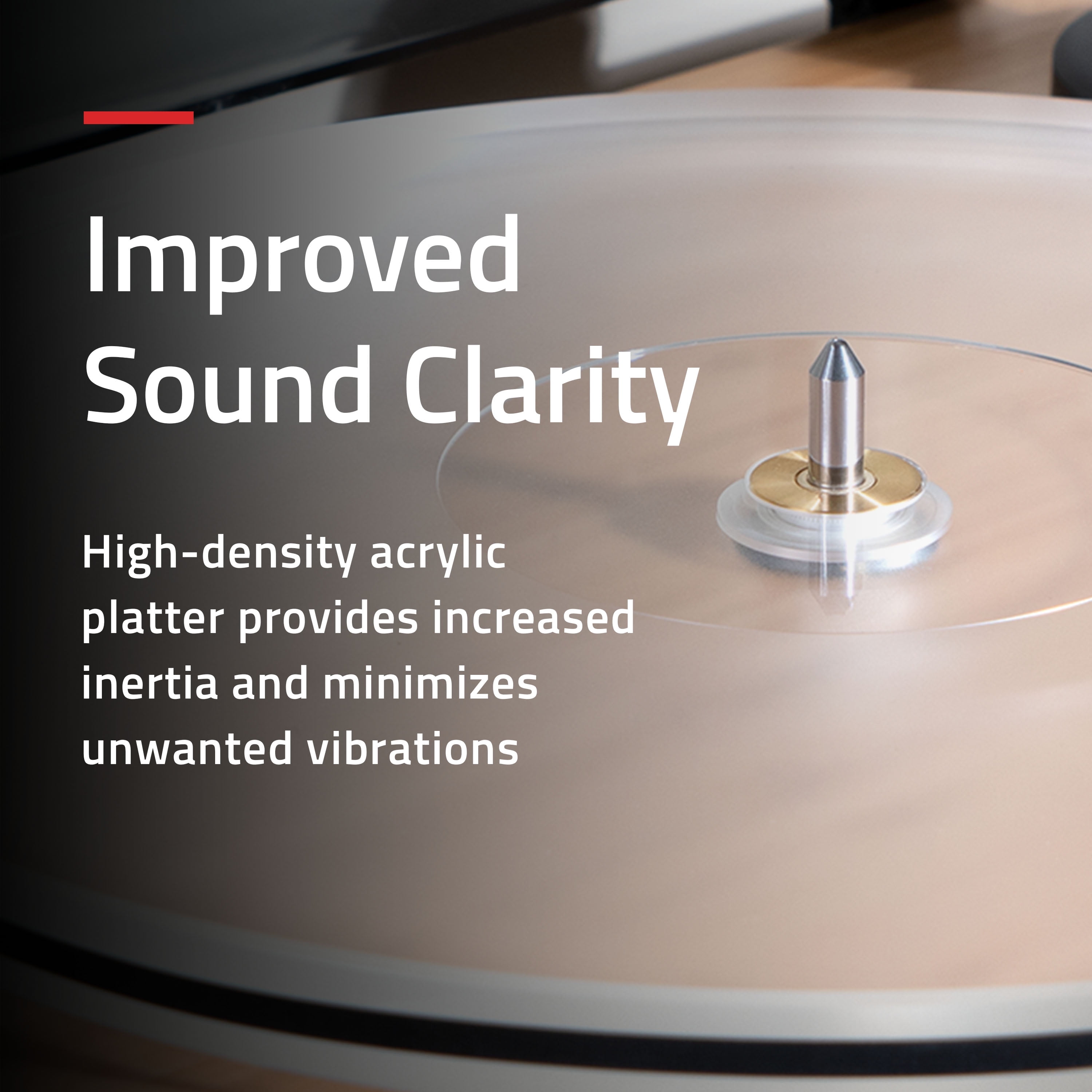 Fluance RT85N Reference High Fidelity Vinyl Record Player with Nagaoka MP-110 Cartridge and Acrylic Platter (Lucky Bamboo) iyla9