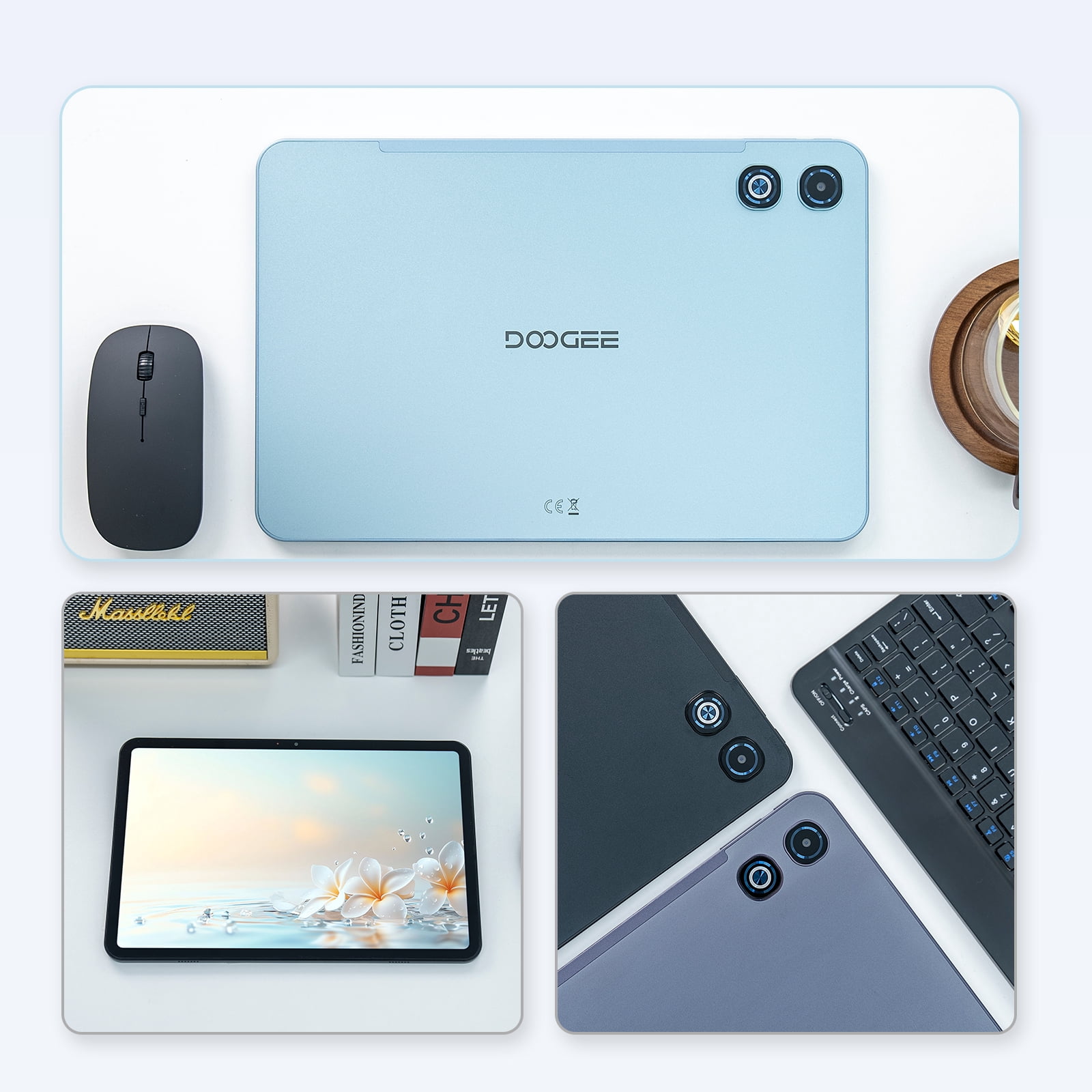 Doogee Tab G6 MAX Android 16 Tablet (13.4 in, 32GB RAM, 256GB Storage, Gray) h2v3w