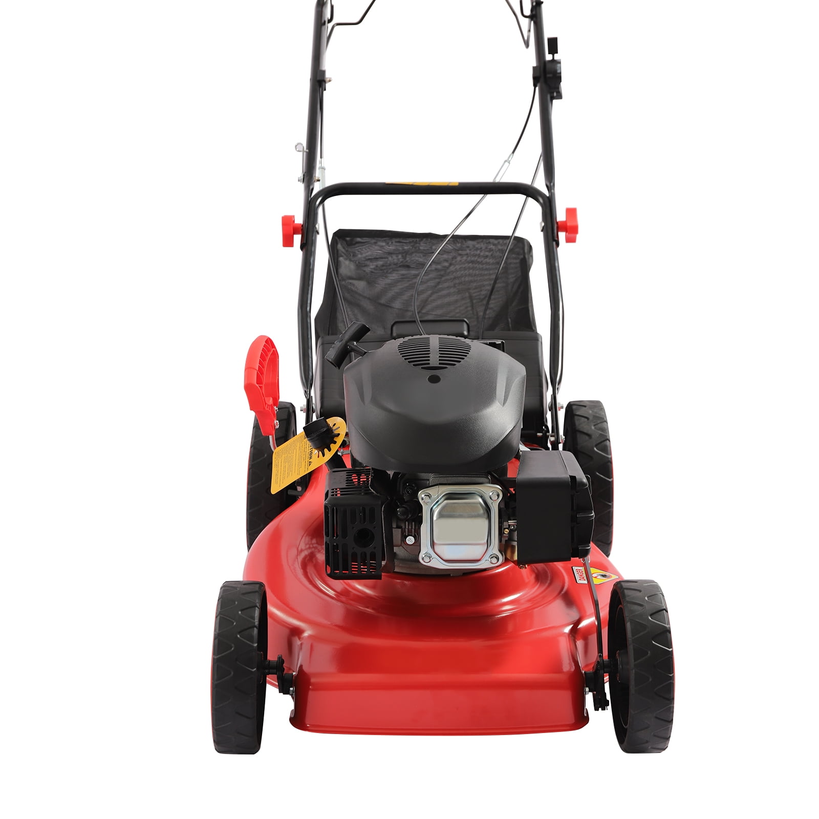 YardMaster Self-Propelled Gas Lawn Mower (Red, 20 in) dq641