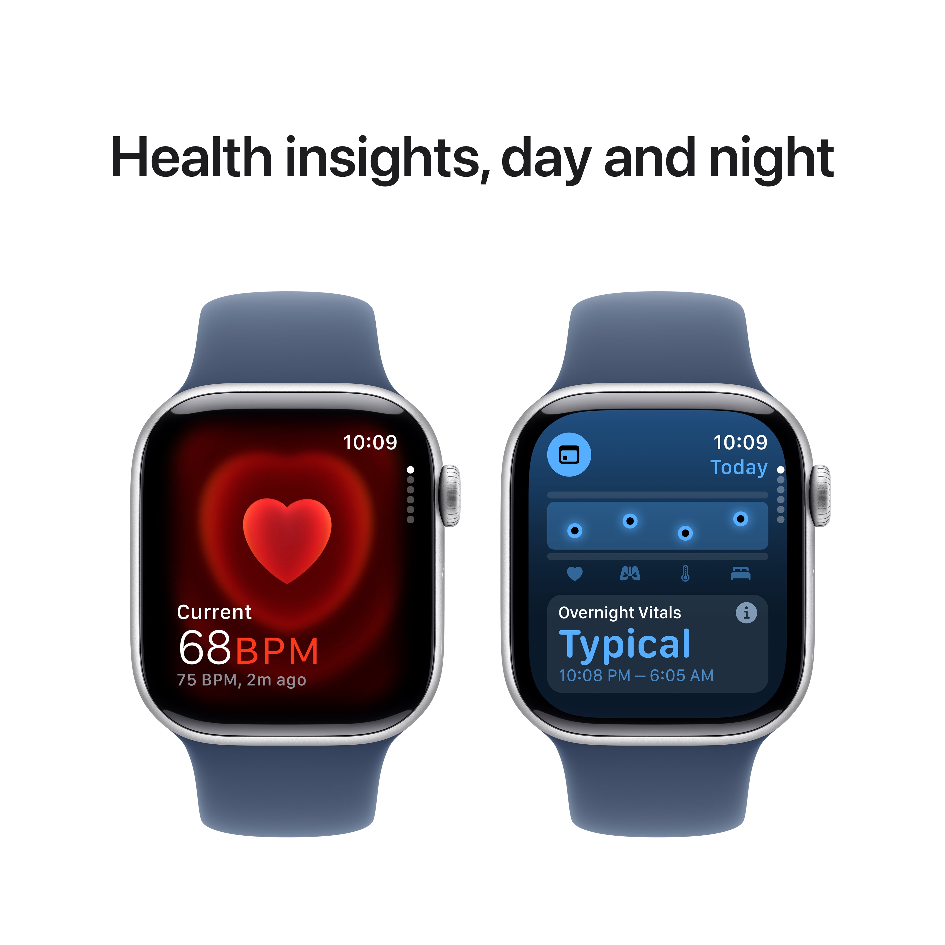 Apple Watch Series 10 Aluminum Smartwatch (Silver, 46mm) 9nww0